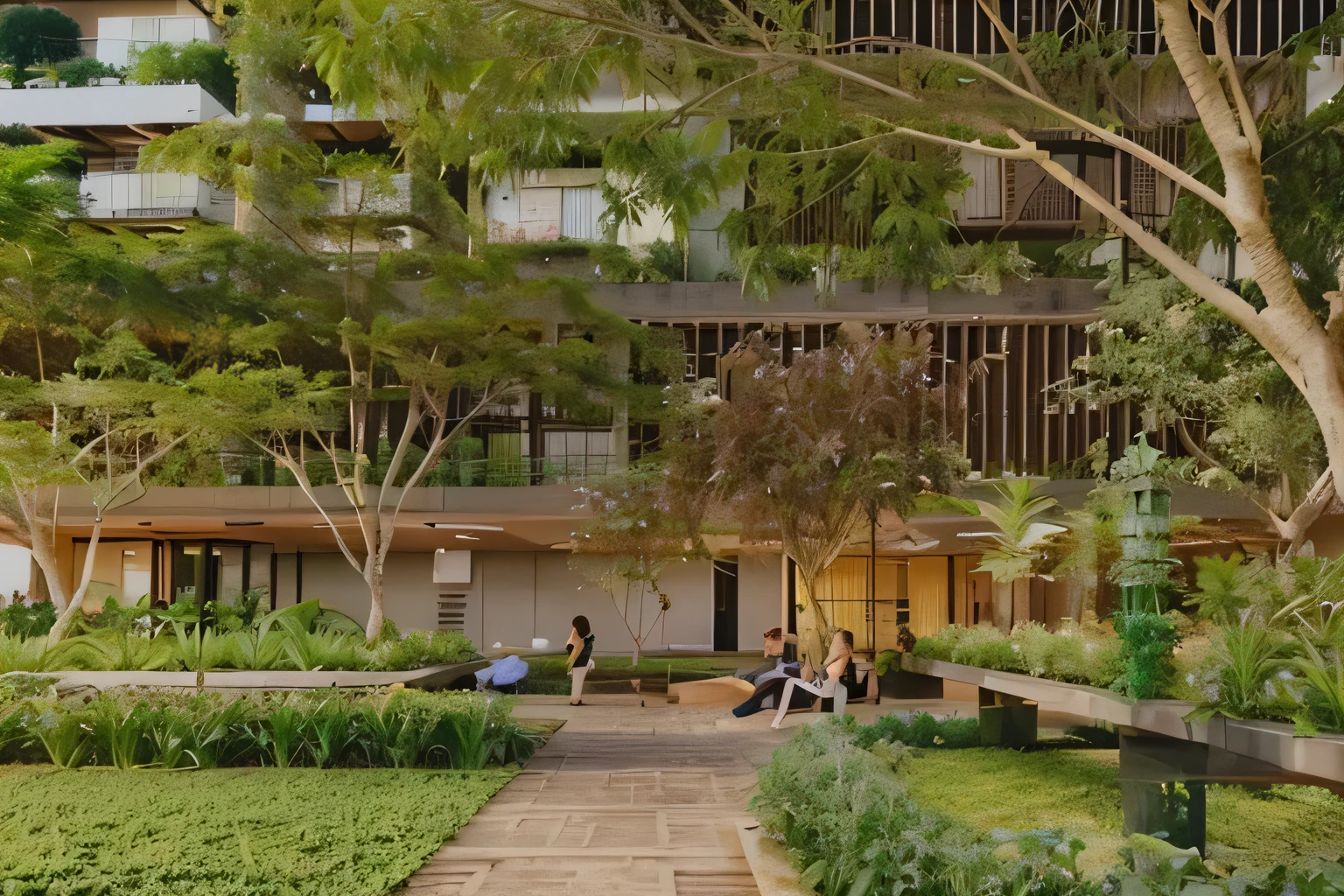 cidade, construa uma cidade, pessoas, verde, jardins