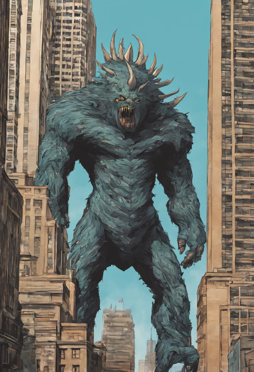 skyscraper monster