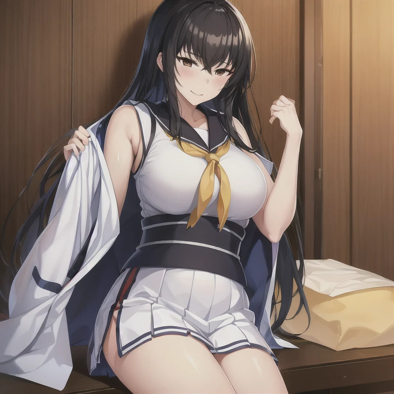 official style, {{ogiwara sayu, hige wo soru. soshite joshikousei wo hirou.}}, very aesthetic, best quality, intricate, detail, 1 girl, , gangbang/group sex