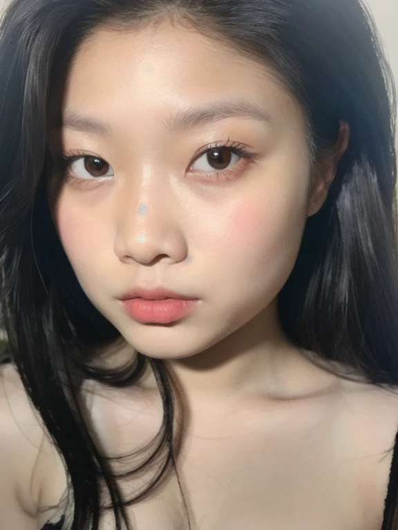 (realistic、masterpiece、Best Quality、8K、highres、high resolution:1.3)、1 girl、Big breasts、white bikini、looking at viewers、super fine face and eyes、long hair、 upper body、