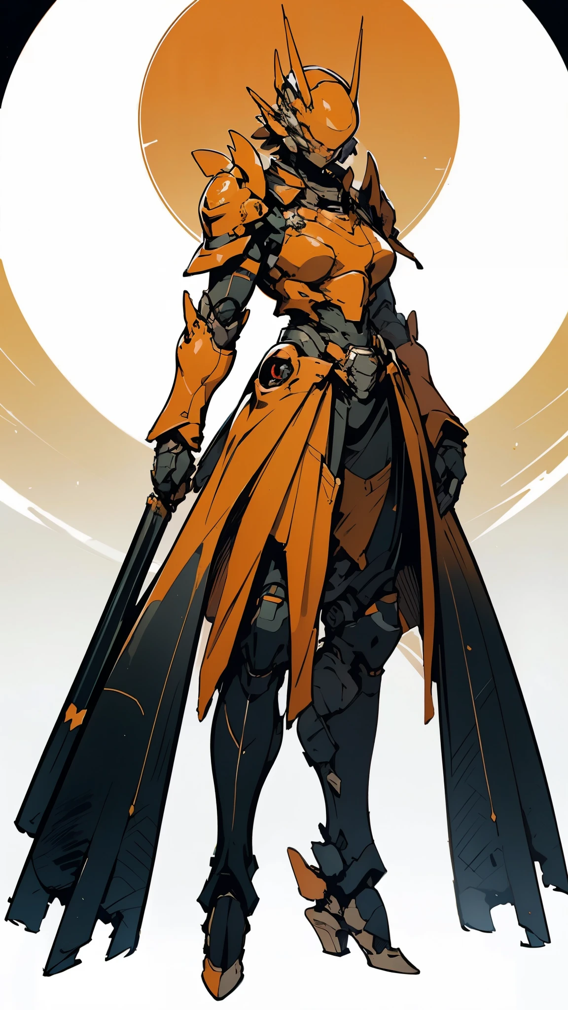 A woman adorned in fantasy-style full-body armor, a crown-concept fully enclosed helmet that unveils only her eyes, a composite layered chest plate, fully encompassing shoulder and hand guards, a lightweight waist armor, form-fitting shin guards, the overall design is heavy-duty yet flexible, (the armor gleams with a golden glow, complemented by red and blue accents), exhibiting a noble aura, she floats above a fantasy-surreal high-tech city, this character embodies a finely crafted fantasy-surreal style armored hero in anime style, exquisite and mature manga art style, (mixture of Queen bee and Spider concept Armor, plasma), ((Element, elegant, goddess, femminine:1.5)), metallic, high definition, best quality, highres, ultra-detailed, ultra-fine painting, extremely delicate, professional, anatomically correct, symmetrical face, extremely detailed eyes and face, high quality eyes, creativity, RAW photo, UHD, 32k, Natural light, cinematic lighting, masterpiece-anatomy-perfect, masterpiece:1.5