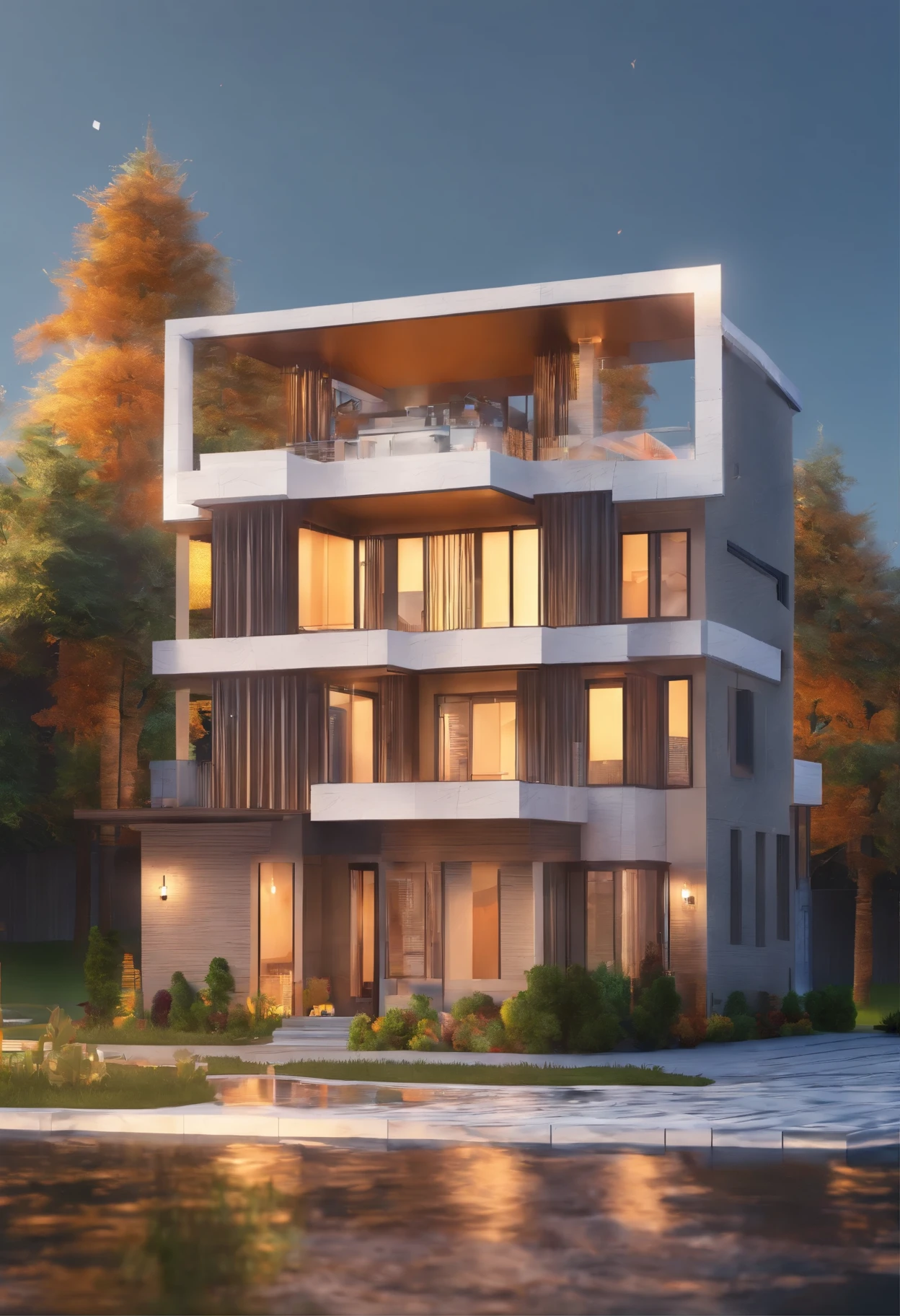 A Roblox house build