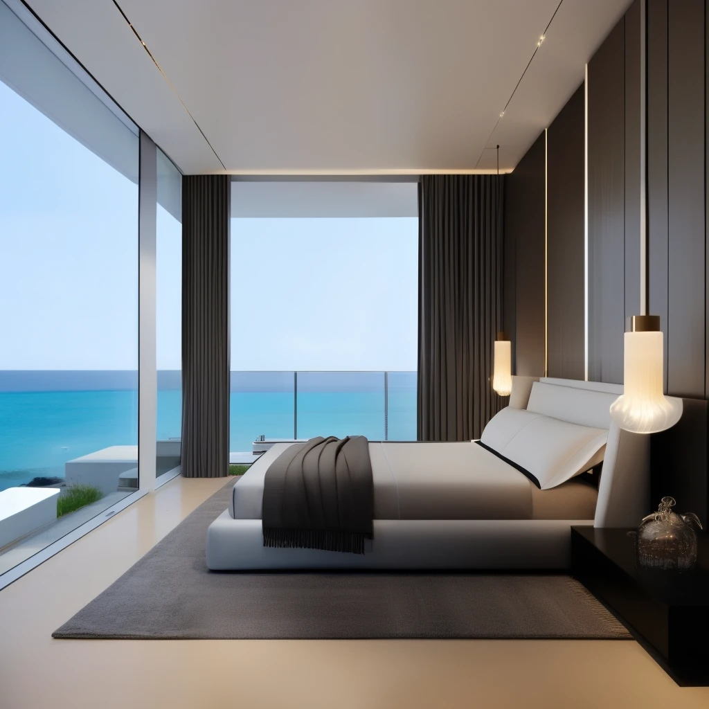 gdmint modern interior design bedroom、Ocean View