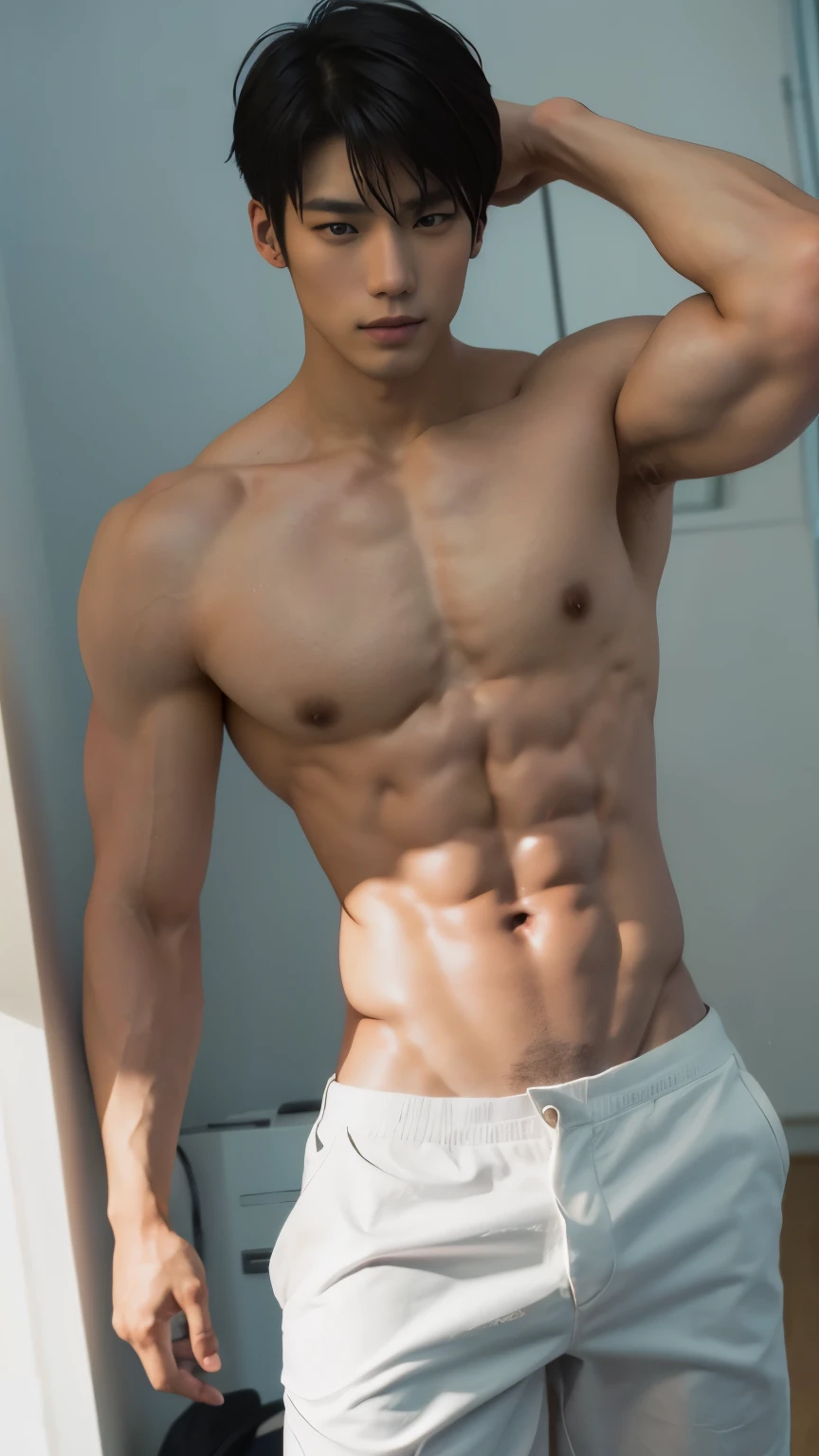 German, Beautiful and handsome body, , Asian men, Have abdominal muscles, attractive body, Korean male, male model, sexy muscular body, Thin man with light tan skin, Lean and muscular,