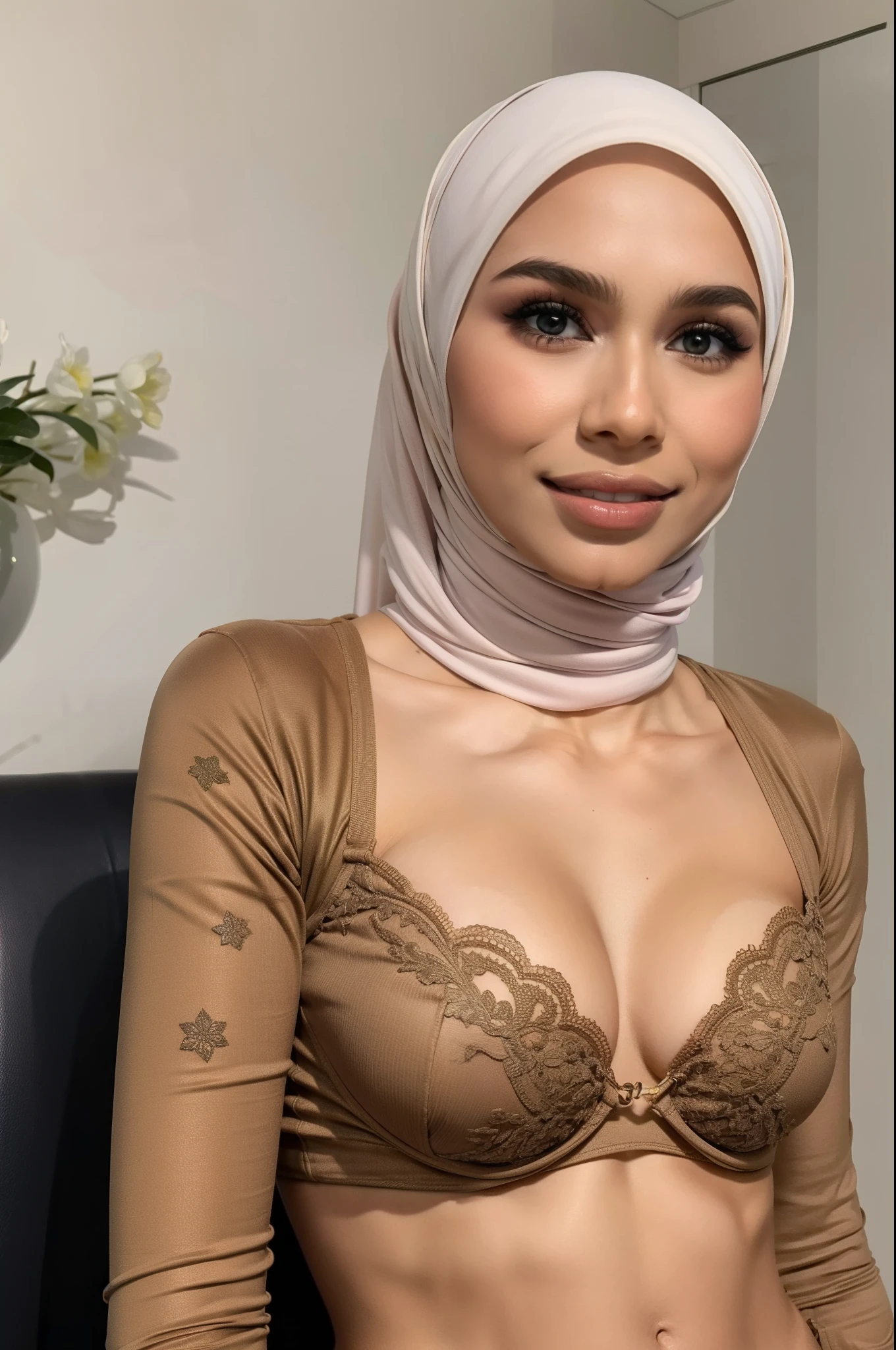 SMILE (HIJAB) HIJAB HIJAB HIJAB (Nurul Azwa) A Female Bodybuilder, (LACE BRA BROWN Hijab) A 19-year-old aunty naked while teaching & His body is too thin, Naked, naked, naked,His body is too thin, Smile, (Shiny Skin), His body is too thin,  His body is too thin, His body is too thin Oily (Panty flower pattern colour)