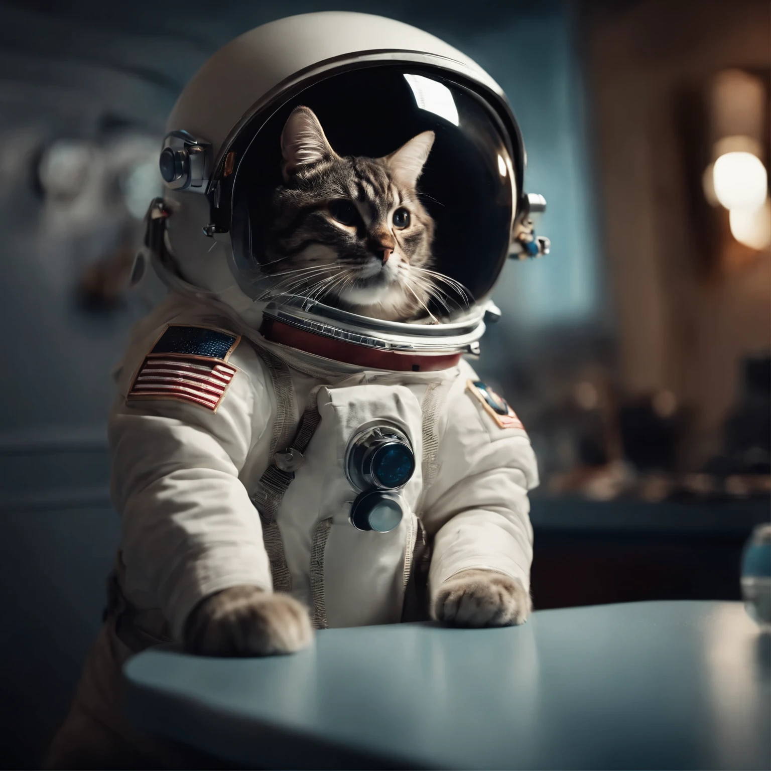 Cat astronauts