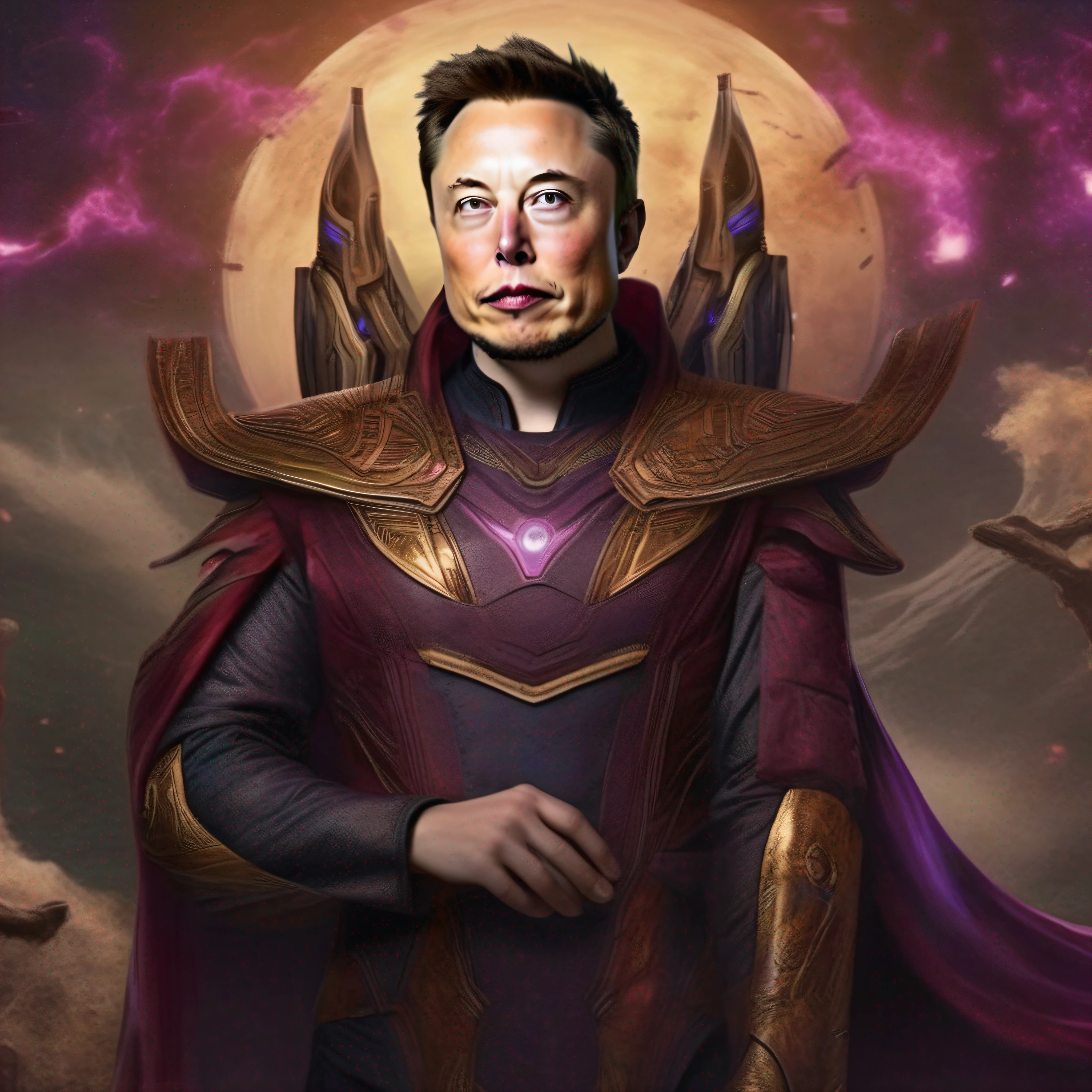 - Elon Musk, Avengers War character in the Kang Dynasty