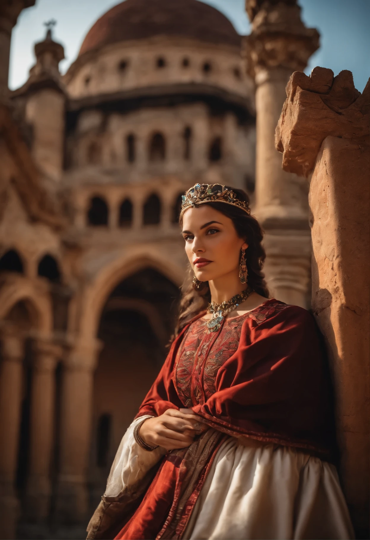 Imagens medievais, Fantasia, uma fotografia selfie de um grupo do imperio ottomano, fundo arquitetura do imperio ottomano , roupa do imperio ottomano tradicional com muita tecnologia e extremo realismo