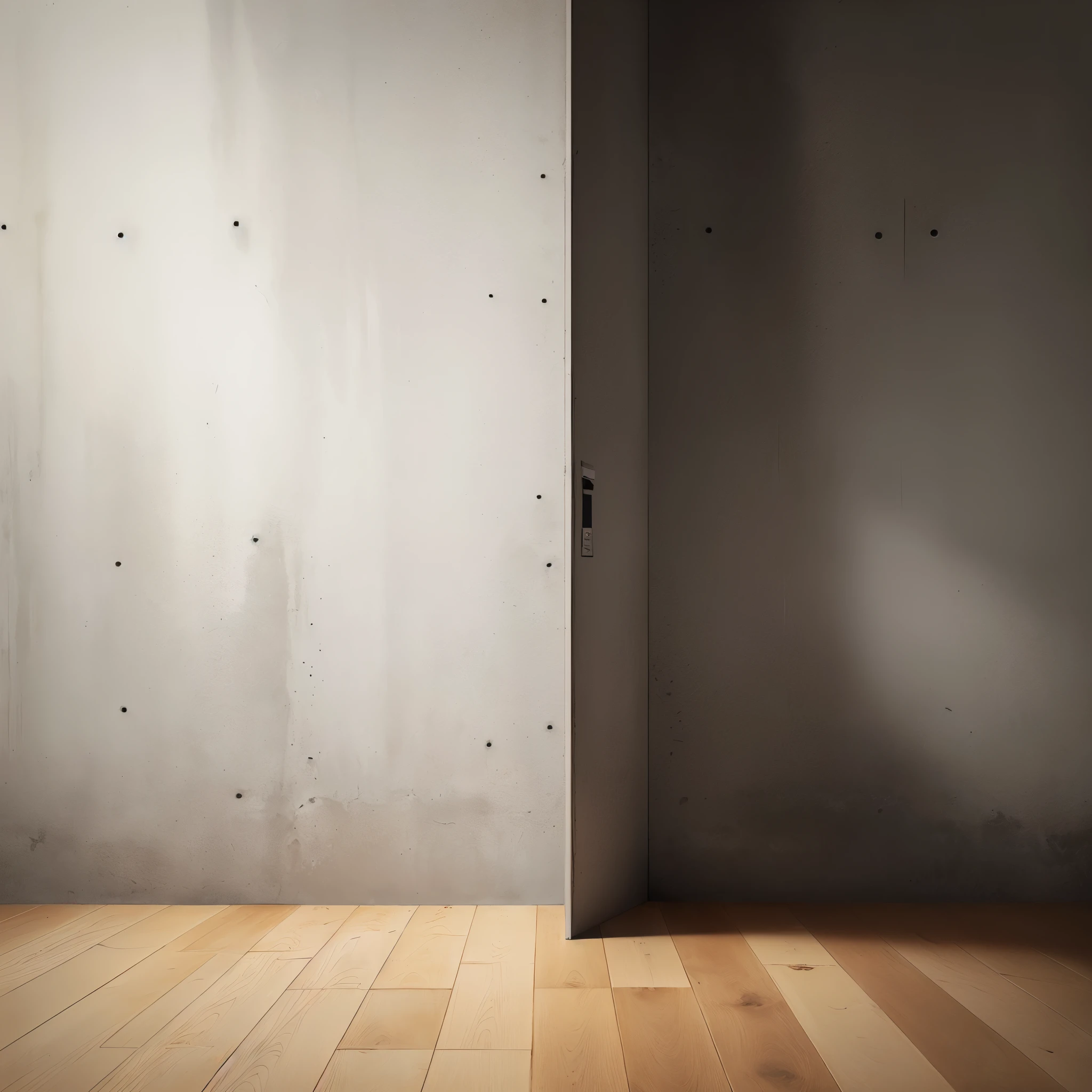 a close up of a wooden floor with a concrete wall, dark concrete room, interior background, basic background, concrete wall, background image, concrete _ wall ) ], Empty warehouse background, Gray warehouse background, plain studio background, plain background, concrete walls, white concrete floor, dark room wall, grunge wall, studio background, white wall background, dark studio background