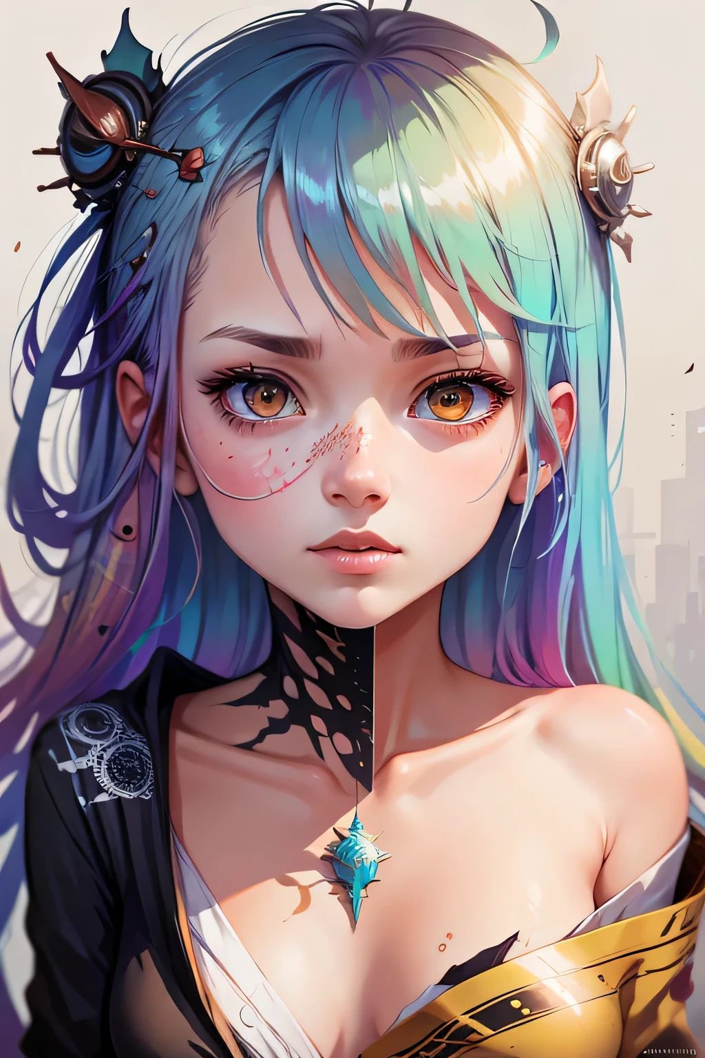 :: symmetrical face, accurate anatomy
:: Anna Dittmann: Alberto Seveso: Android Jones ::
:: agnes cecile : Carn Griffiths ::
:: 64 мегапикселя 8K разрешение HDR ::