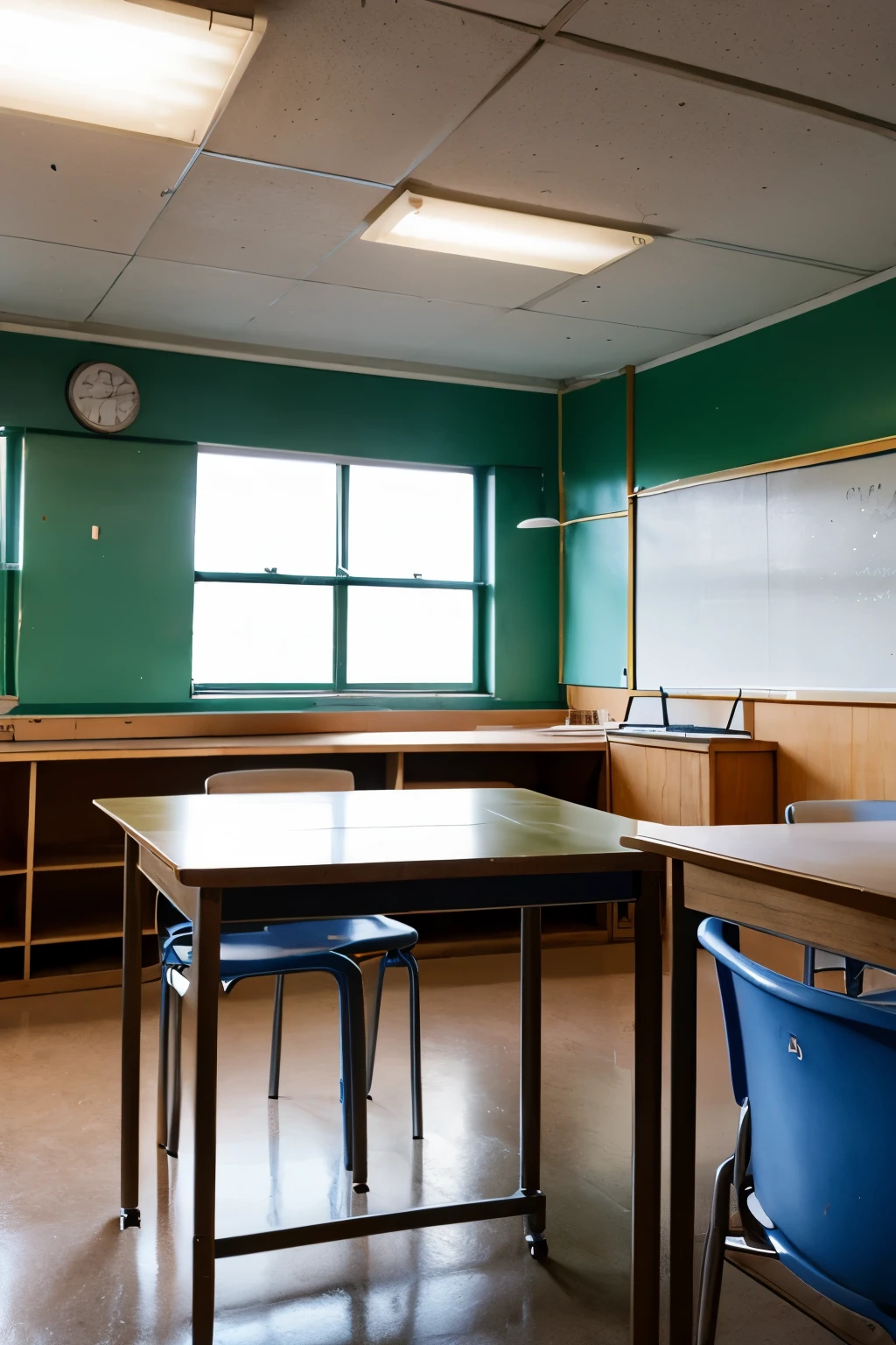 classroom machine soft light