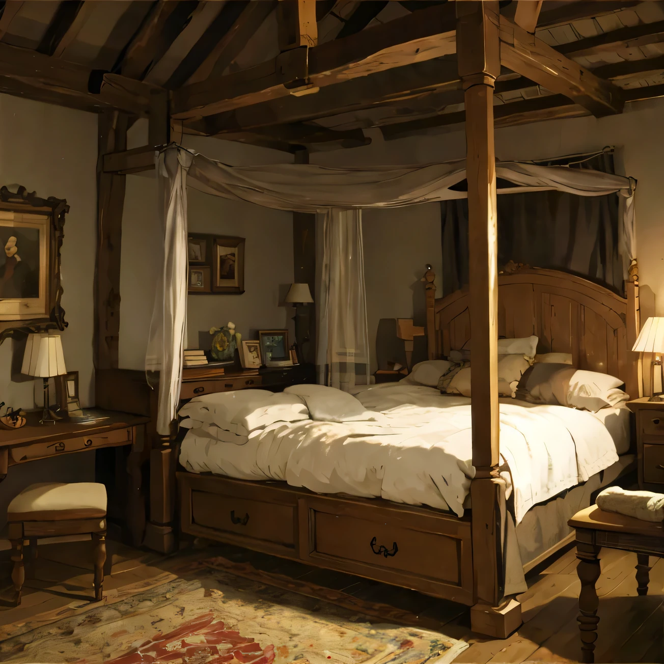 Medieval bedroom