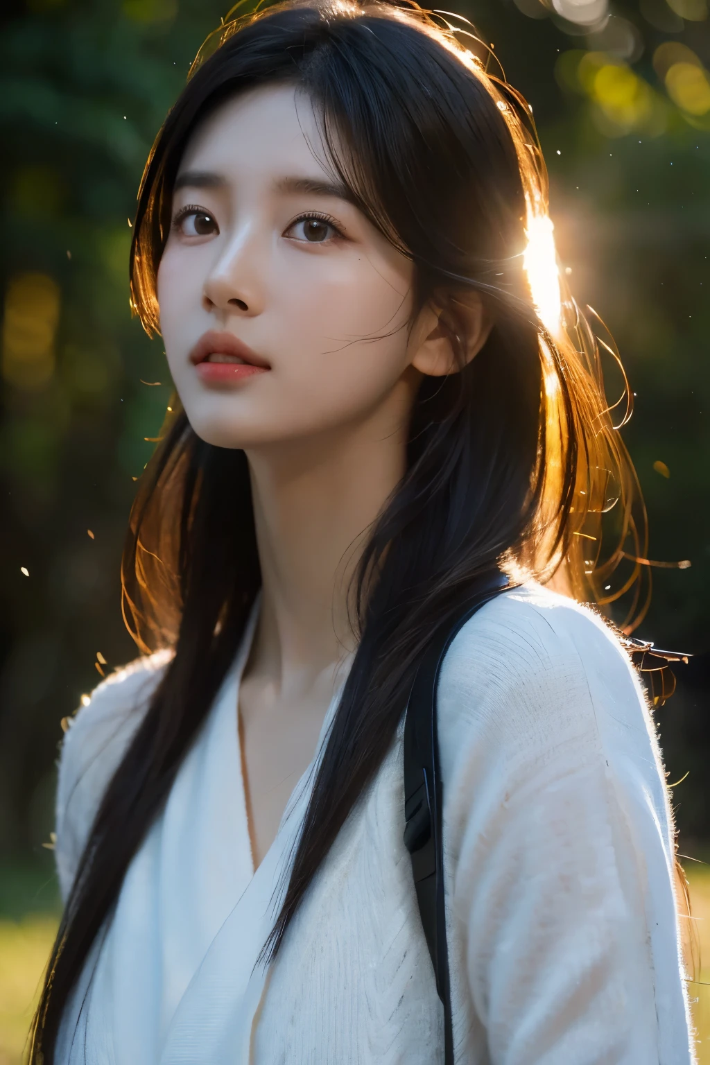 8k, masterpiece, RAW photo, best quality, photorealistic, extremely detailed CG unity 8k wallpaper, Depth of field, Cinematic Light, Lens Flare, Ray tracing, (extremely beautiful face, beautiful lips, beautiful eyes), intricate detail face, ((ultra detailed skin) 1Girl,Tyndall effect,light and shadow.