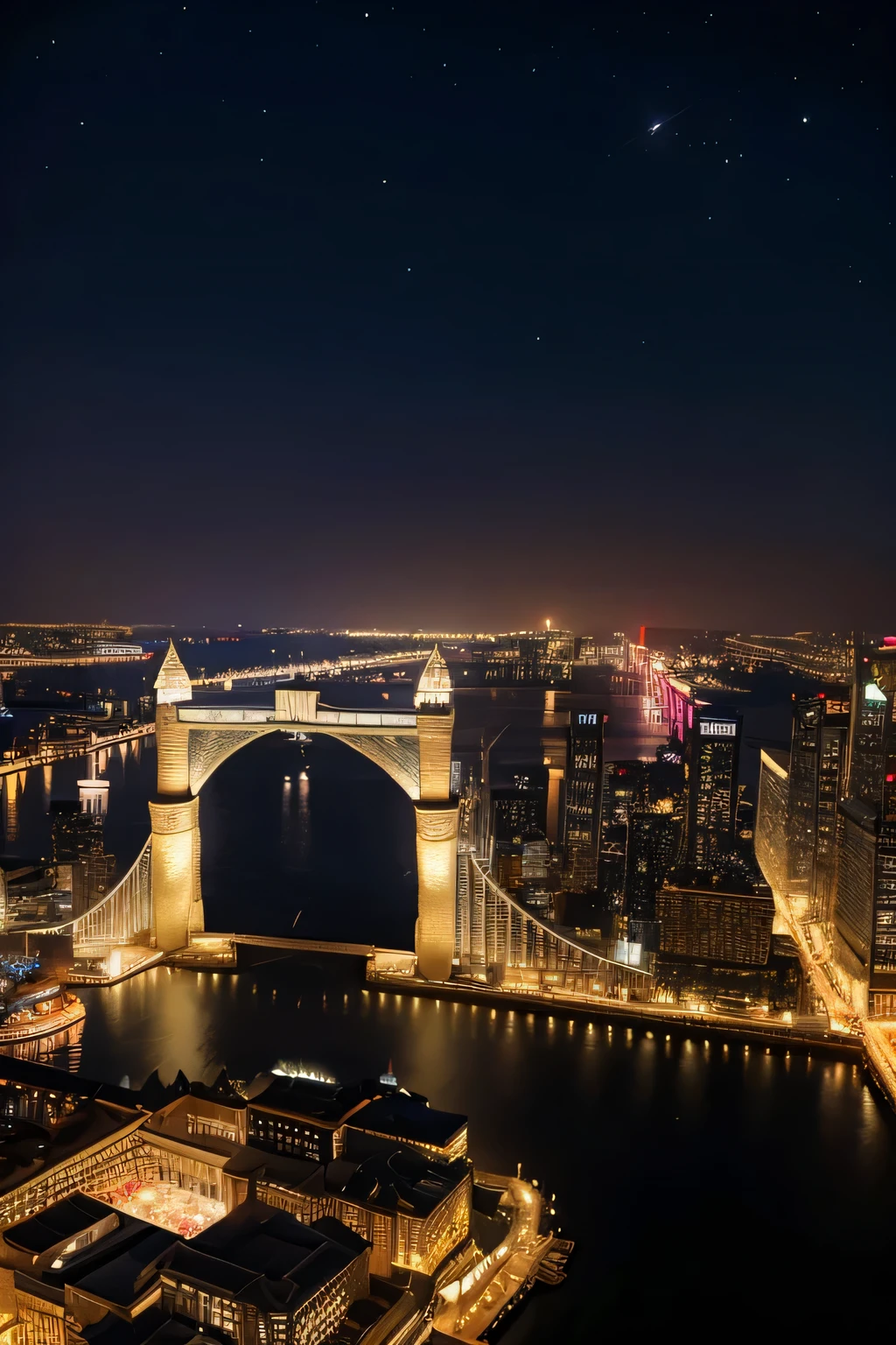 Attractions &Quote;Pearl of the Orient&Quote; comic version,night view,tourists