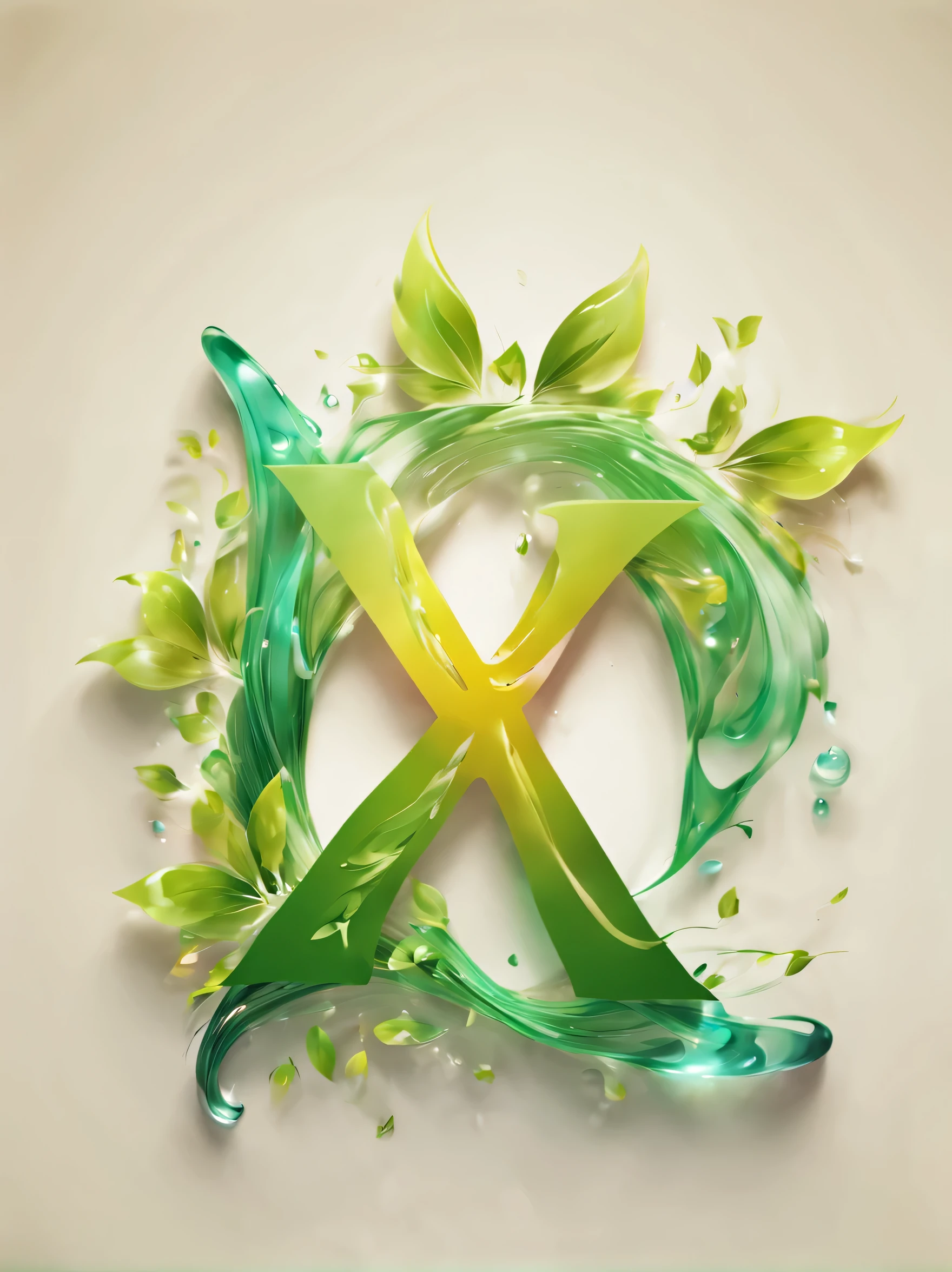 creative Font Design,(((logo:("in")))),Font Design,水と風in文字を描く,dynamic,wind effect art,rich colors,Gradation,butterfly々,leaf,designed by experts,Award-winning work,masterpiece,magic effect,Cast colorful spells,become familiar with,boldly,delicately,green,white,yellow
