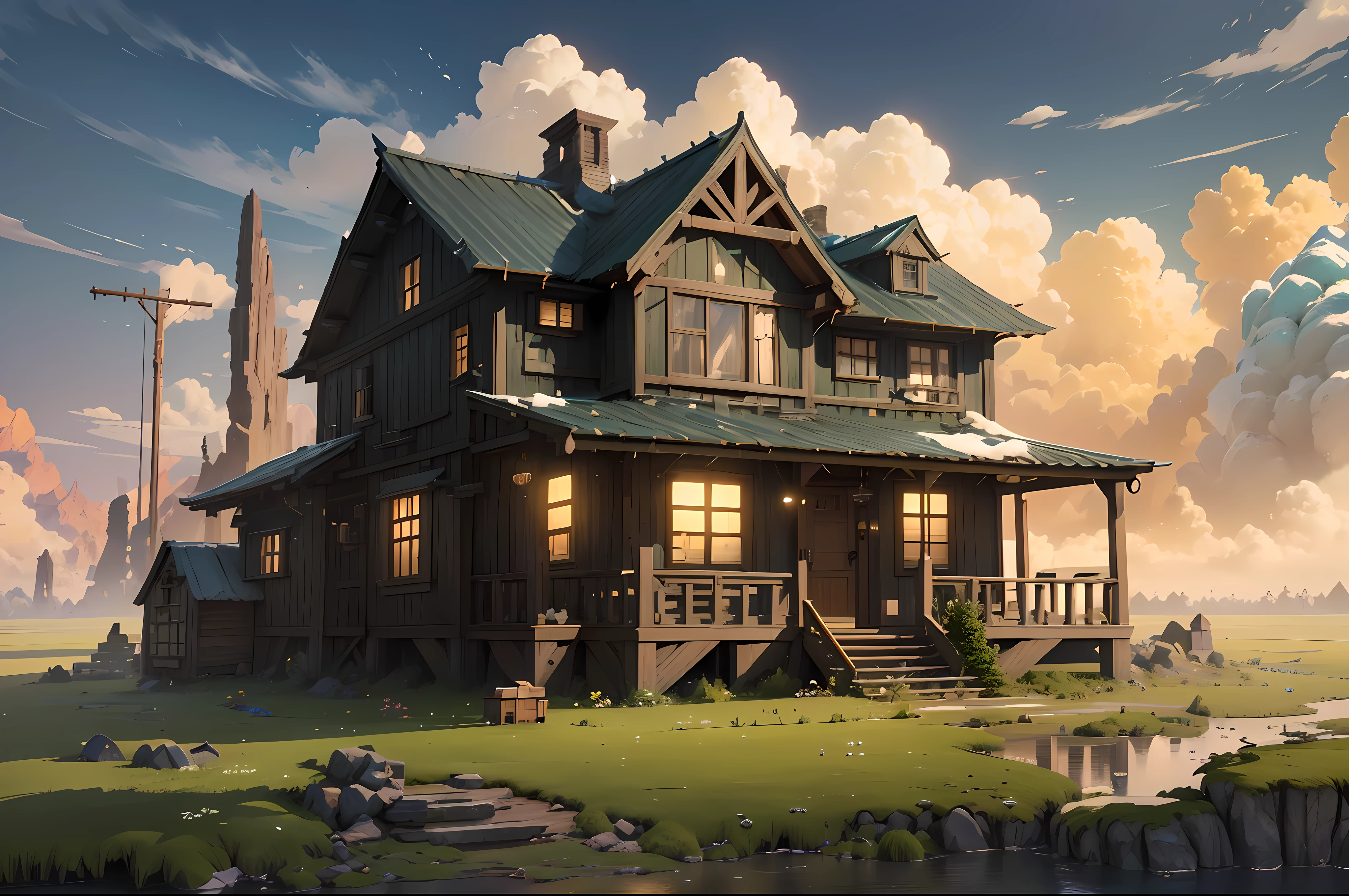 sometric house, pure white background, (isometric 3D), (masterpiece), (very detailed CG unity 8k wallpaper), (best quality), (best illustration), (best shadow), a cute, mossy radish hut, octane rendering, ray tracing, ultra-detailed