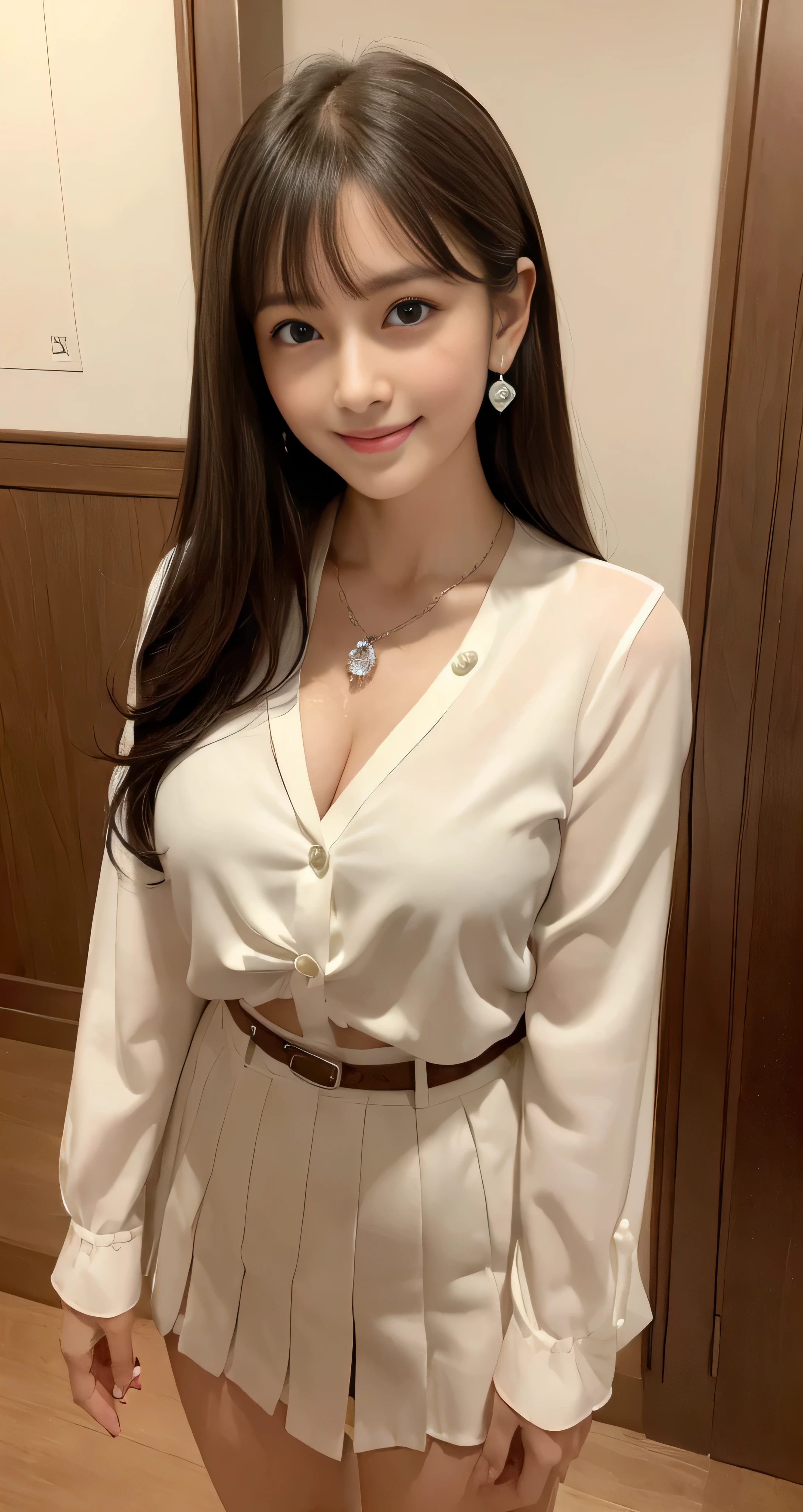 top-quality、masterpiece、ultra res、cute girl face、Office Lady、wears a suit、full bodyesbian、Famous actresses of Japan、very beautif、A sexy