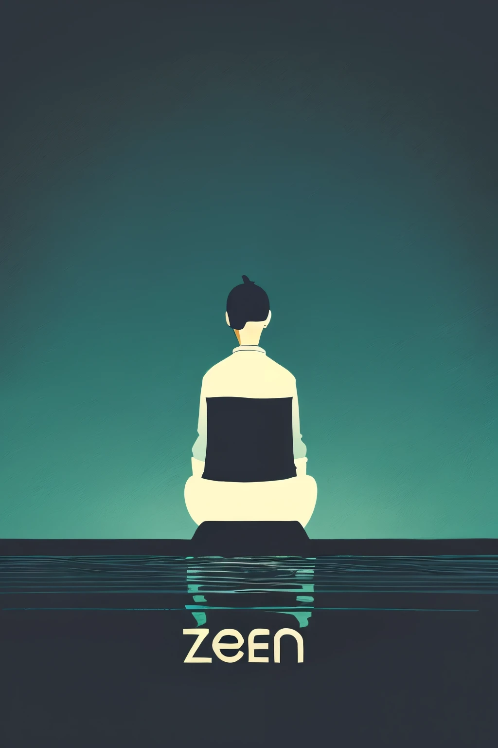 Zen An illustration Calmness