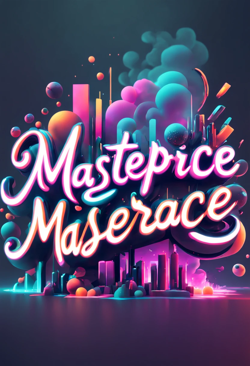 masterpiece, best quality, highly detailed, intricate, elegant font design, decorative typography, cursive calligraphy, flowing script, ornate lettering, glowing neon, vibrant colors, cinematic lighting, volumetric lighting, lighting effects, smoke, bokeh, depth of field, abstract shapes, geometric background, sci-fi, futuristic, cyberpunk, retro, vaporwave, glitch art, pixel sorting, trending on Artstation, unreal engine, octane render, cinema 4D, absurd resolution, 8k, 4k, DSLR, photography