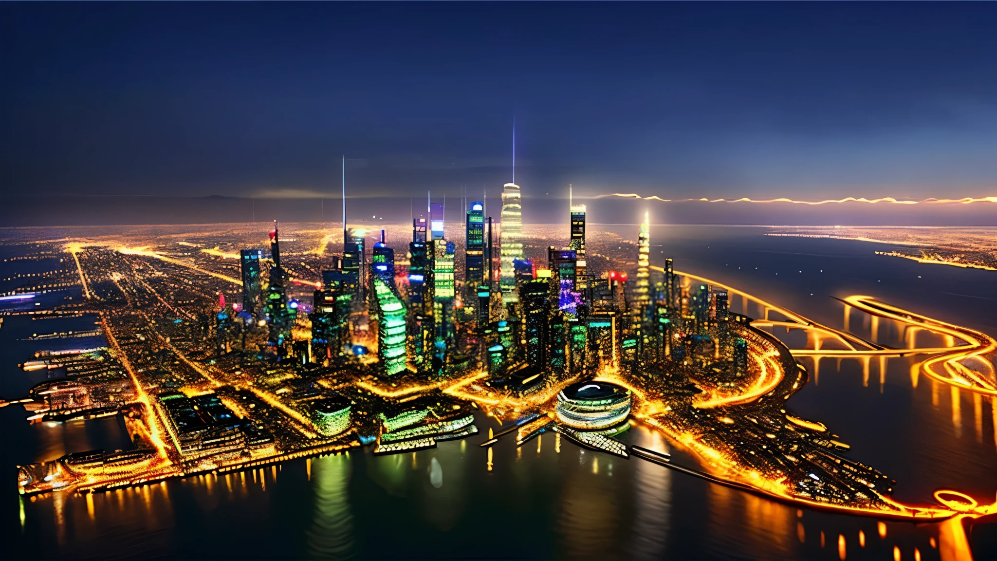 ((masterpiece, highest quality)), City in the Sky,