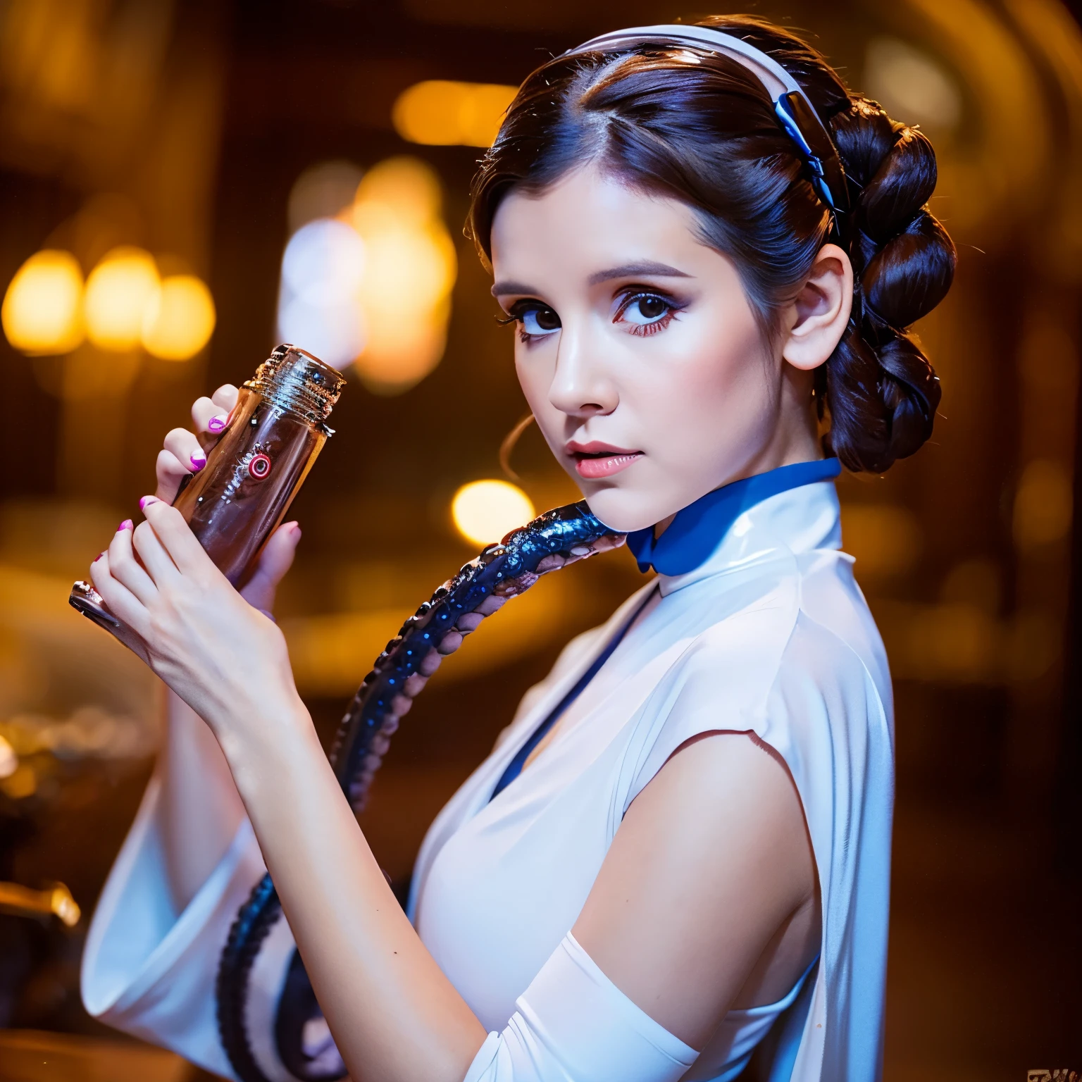princess leia,tentacle