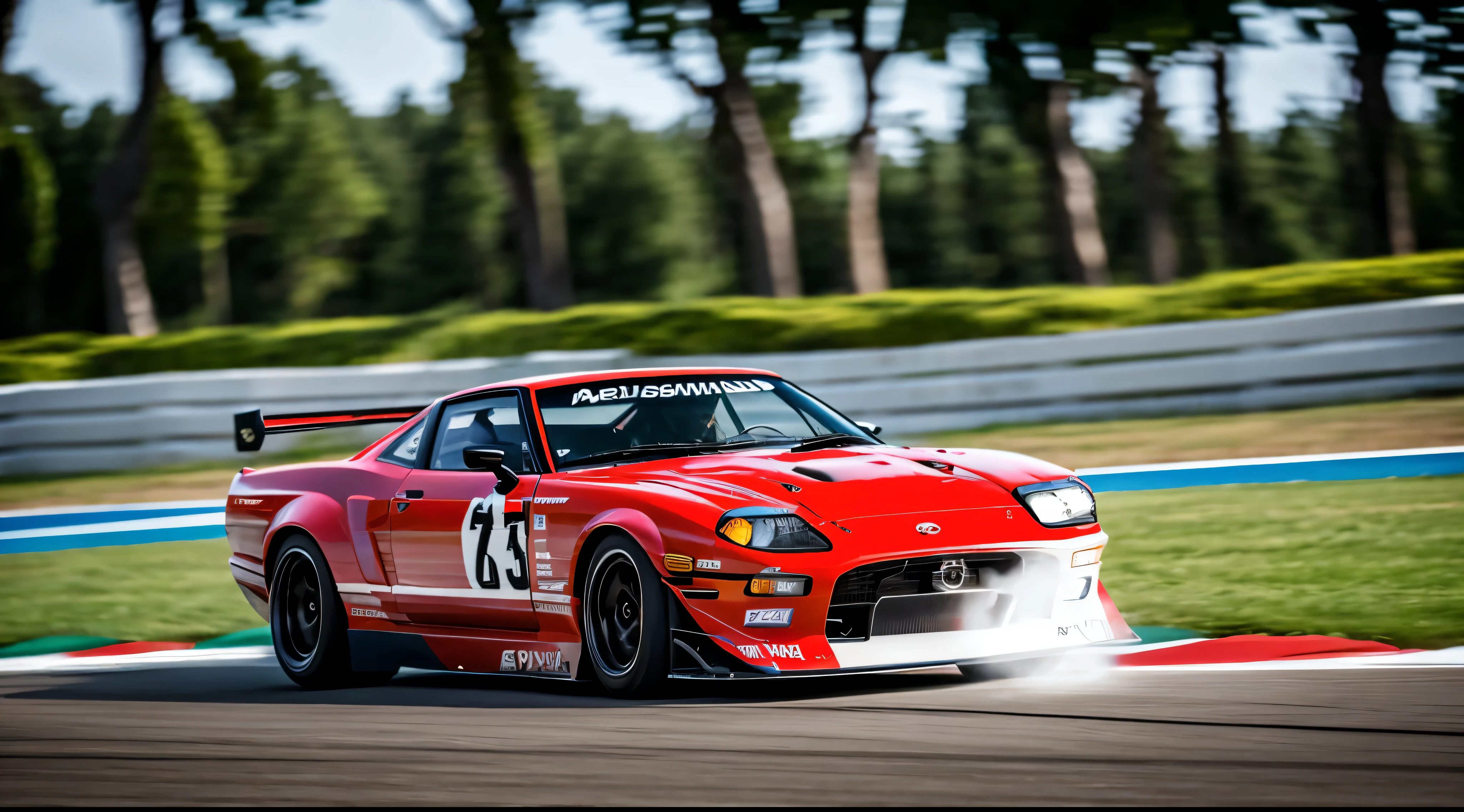 Nissan GT-Rnismo, motion blur