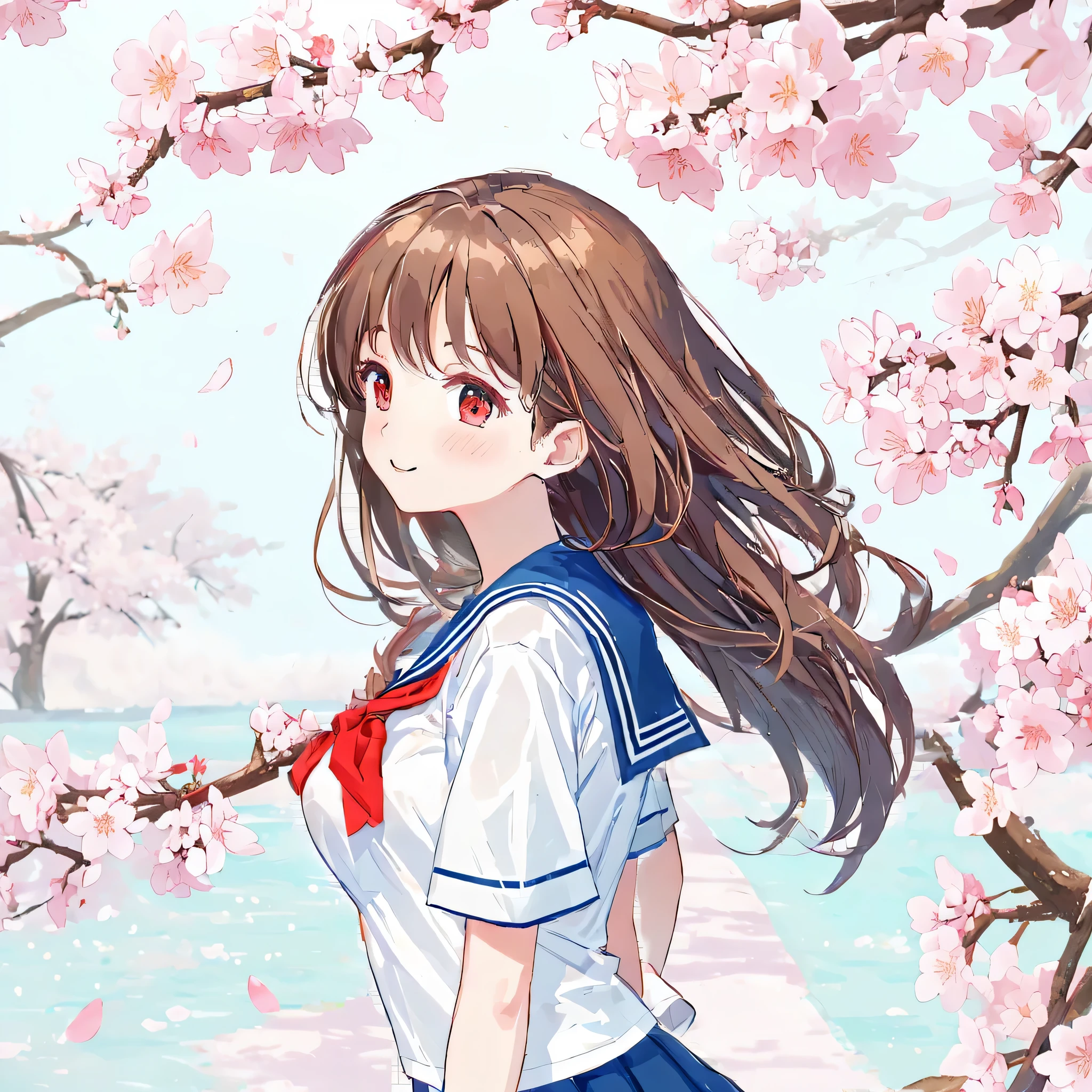 spring,cherry blossoms,background