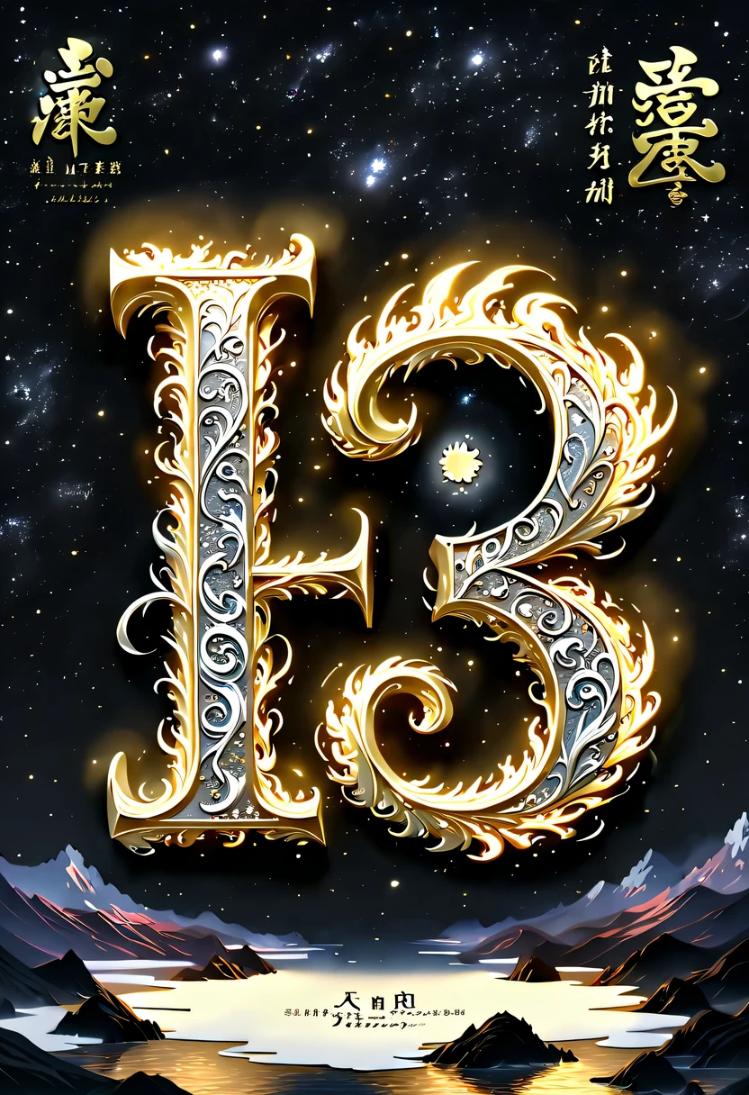(8k, 16k, Award-winning, best quality, Highest resolution, Super details, high detail, anatomically correct, masterpiece, stunning beauty), (金属letter: 1.3), 火焰内的魔法letter , letter, Detailed decoration, Text engraving, Exquisite writing craftsmanship , 英文letter, rare and precious, intricate details, 魔法letter由一种叫做山铜的金属制成, no gems, (text"I love you": 1.3), Impeccable, platinum, white, gold and silver, Trapped in a world of fire.
