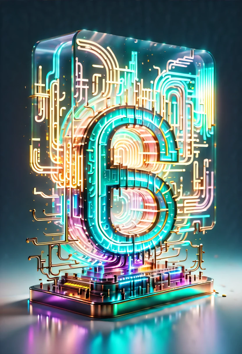 pastel tones，light style，Comfortable and calm，nature，Warm and comfortable，garden，Super detailed masterpiece，Dynamic，amazing quality，漂浮超大型空灵English alphabet，Font design，English alphabet，(Legendary energy light letters:1.5)，liquid metal文字，copper plate engraving，Sci-fi transparent ethereal text，Metallic feeling，Retro cyberpunk，Surrealism，Arthur effect, Transparent font, Gradient translucent glass melt, Caustics, Transparent glass texture, rainbow colors, Designed by Dieter Rams, simple, Shining with rich details, White background, industrial design, The studio lights up, c4d, Overclocked renderer, clean shadow, 4k，cyberpunk，Holographic projection，fault art，mechanical aesthetics，neon lights，laser light，fluorescence，glow effect，liquid metal，copper plate engraving，Unreal Engine，Tang MW15pXL