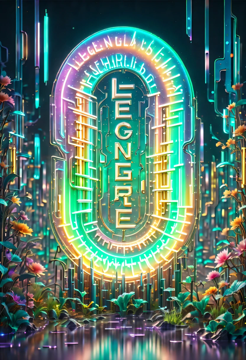 pastel tones,light style,Comfortable and calm,nature,Warm and comfortable,garden,Super detailed masterpiece,Dynamic,amazing quality,漂浮超大型空灵English alphabet,Font design,English alphabet,(Legendary energy light letters:1.5),liquid metal文字,copper plate engraving,Sci-fi transparent ethereal text,Metallic feeling,Retro cyberpunk,Surrealism,Arthur effect, Transparent font, Gradient translucent glass melt, Caustics, Transparent glass texture, rainbow colors, Designed by Dieter Rams, simple, Shining with rich details, White background, industrial design, The studio lights up, c4d, Overclocked renderer, clean shadow, 4k,cyberpunk,Holographic projection,fault art,mechanical aesthetics,neon lights,laser light,fluorescence,glow effect,liquid metal,copper plate engraving,Unreal Engine,Tang MW15pXL