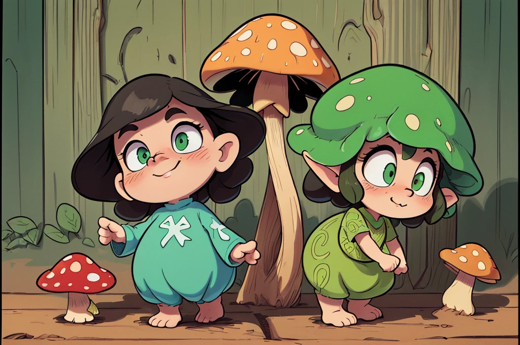 (best quality,4k,8k,highres,masterpiece:1.2),ultra-detailed,(realistic,photorealistic,photo-realistic:1.37),illustration,crude,hand-drawn,goblin-inspired font,mushroom-themed graphics,mossy textures,woodblock printing effect,detailed parchment paper background,aged and weathered appearance,vibrant color palette,fine detail depiction,shadow and highlights,creeping vine details,rough brush strokes,inky black outlines,whimsical and mischievous feel,gritty and organic textures,meticulously carved glyphs,bold and playful character designs,multitude of mushrooms,variety of shapes and sizes,spotted and striped patterns, dotted lines connecting the alphabets,3D effect on each letter,pixel art-inspired mushrooms,unique mushroom-themed symbols,hand-drawn borders and dividers,handwritten title "Goblin's Mushroom Font" in an ornate calligraphy style,intricate details on each letter,with a slight tilt,shaded edges,gouache painting style,captivating storytelling elements,compelling composition,charming and quirky illustrations,A to Z alphabet page,each character neatly arranged,different font sizes and weights,consistent spacing between letters and lines,scanned paper texture,paper grain effect,onion skin texture,vivid color gradients,playful typography style,hand-carved wooden frame around the page,subtle ink smudges,stylized goblin faces incorporated into some letters,soft and diffused lighting.