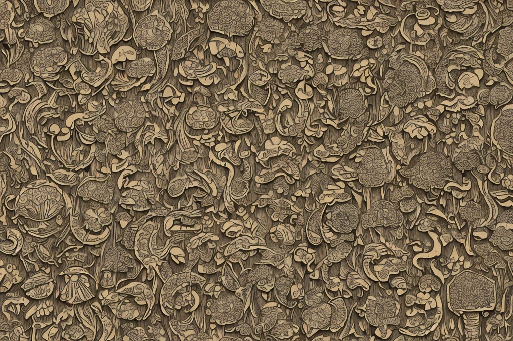 (best quality,4k,8k,highres,masterpiece:1.2),ultra-detailed,(realistic,photorealistic,photo-realistic:1.37),illustration,crude,hand-drawn,goblin-inspired font,mushroom-themed graphics,mossy textures,woodblock printing effect,detailed parchment paper background,aged and weathered appearance,vibrant color palette,fine detail depiction,shadow and highlights,creeping vine details,rough brush strokes,inky black outlines,whimsical and mischievous feel,gritty and organic textures,meticulously carved glyphs,bold and playful character designs,multitude of mushrooms,variety of shapes and sizes,spotted and striped patterns, dotted lines connecting the alphabets,3D effect on each letter,pixel art-inspired mushrooms,unique mushroom-themed symbols,hand-drawn borders and dividers,handwritten title "Goblin's Mushroom Font" in an ornate calligraphy style,intricate details on each letter,with a slight tilt,shaded edges,gouache painting style,captivating storytelling elements,compelling composition,charming and quirky illustrations,A to Z alphabet page,each character neatly arranged,different font sizes and weights,consistent spacing between letters and lines,scanned paper texture,paper grain effect,onion skin texture,vivid color gradients,playful typography style,hand-carved wooden frame around the page,subtle ink smudges,stylized goblin faces incorporated into some letters,soft and diffused lighting.