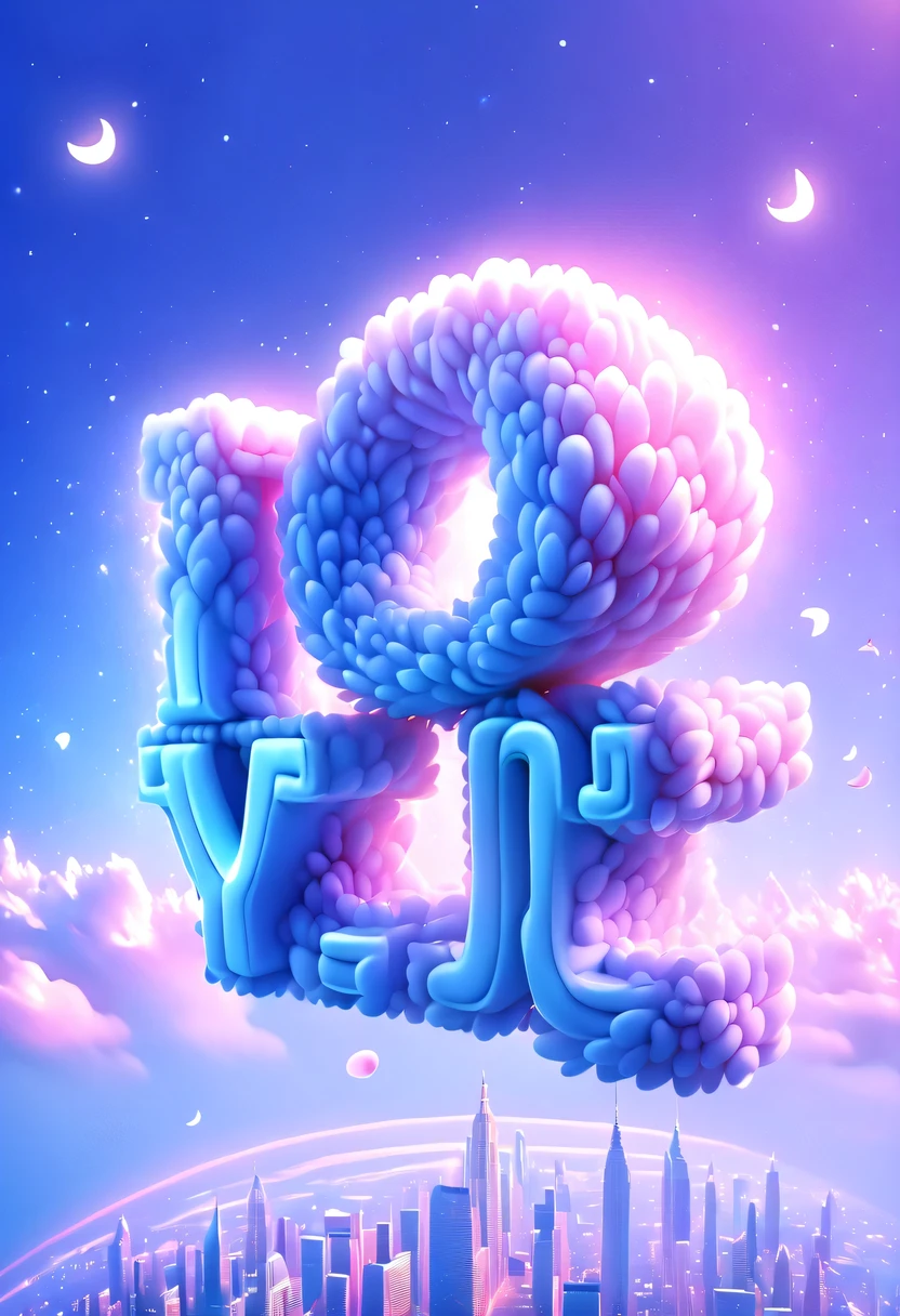 Dubrec style,Cybernetics appear in the sky.(3D font design,text"I love you":1.8),Brilliant fireworks,(Multiple exposure 1.8),Tech city,artificial intelligence neuron,network matrix,eve visual poster,Intricate poster in surreal art style,超现实dream poster,hyper-realistic sci-fi ;dream poster
