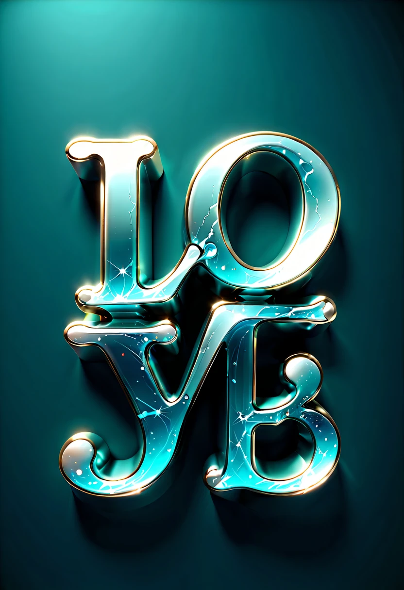 Creative font design,合金steely character,(3D font design"like":1.8)，fantasy background，合金藤蔓环绕steely character,There are iron flowers on the words，heavy metal style，metal art，flower made of iron，iron leaves，Full metallic luster，Metal texture in the post-industrial era，Crafts made from twisted alloy wire，steely character，Golden word，silver letter，Metal words，Crystal Pendant，Emerald setting，Carefully crafted，perfect workmanship，Magic lightning background，blue lightning，
