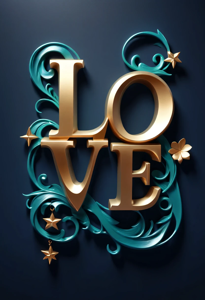 Creative font design,合金steely character,(3D font design"like":1.8)，fantasy background，合金藤蔓环绕steely character,There are iron flowers on the words，heavy metal style，metal art，flower made of iron，iron leaves，Full metallic luster，Metal texture in the post-industrial era，Crafts made from twisted alloy wire，steely character，Golden word，silver letter，Metal words，Crystal Pendant，Emerald setting，Carefully crafted，perfect workmanship，Magic lightning background，blue lightning，