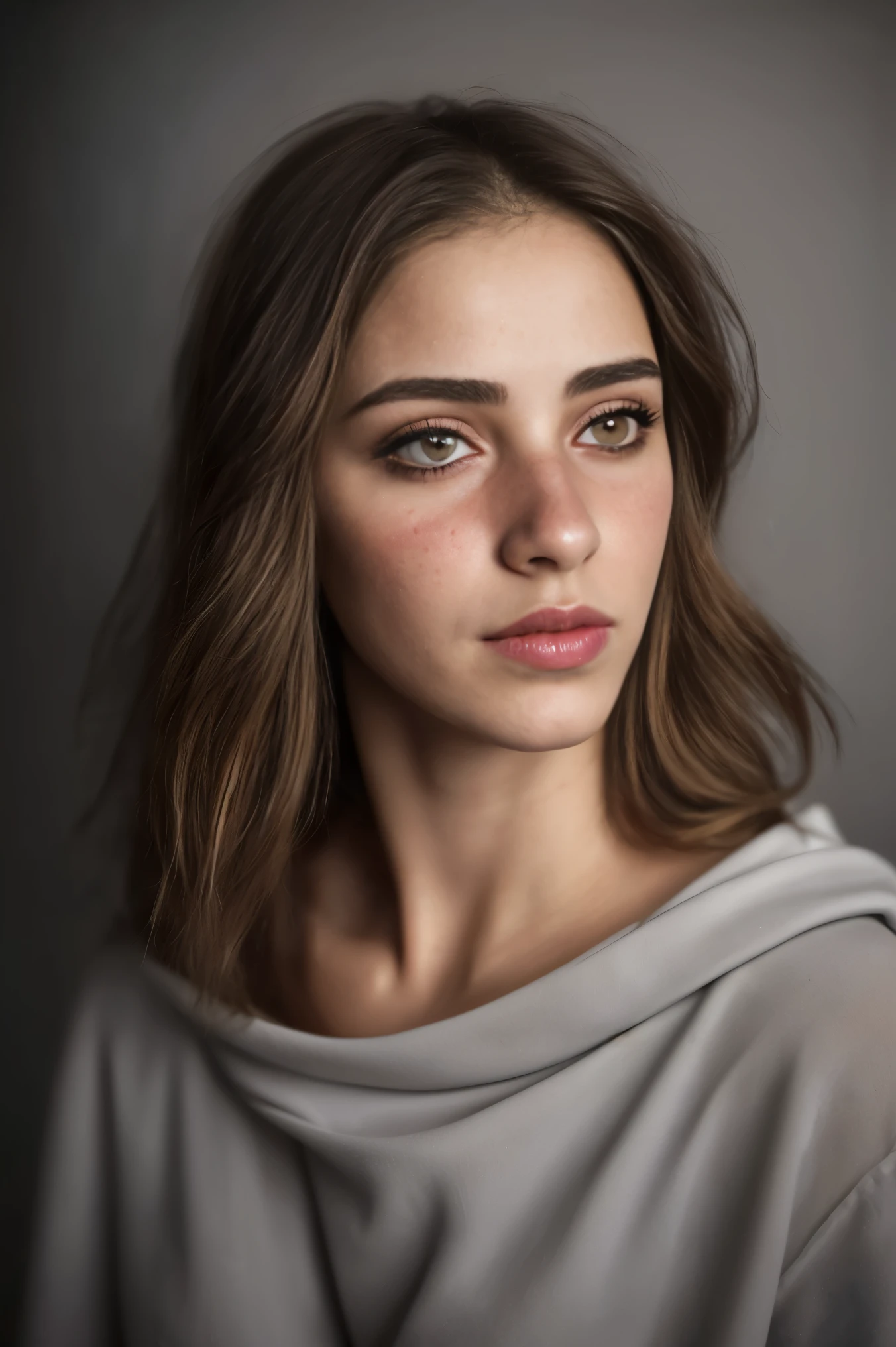 (fechar-se, fotografia editorial de uma mulher de 21 anos), (rosto altamente detalhado:1.4) (sorriso:0.7) (fundo dentro escuro, Temperamental, estudo privado:1.3) to throw, por Lee Jeffries, Nikon D850, fotografia de estoque de filme ,4Kodak Portra 400 ,F1 Camera.6 lentes ,Cores ricas ,hiper-realista ,textura realista, dramatic lighting , cinema 800, cabelo loiro, magrelo, lindo, olhos azuis, Whitish skin, Camera distance: 3 meters, wearing fashion clots from Louis Vuitton.