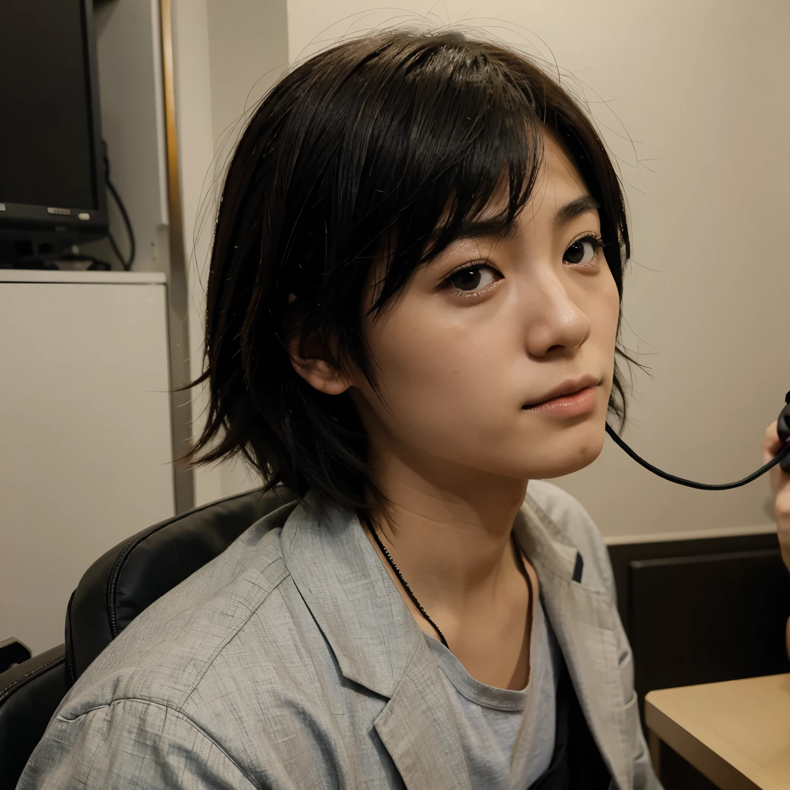Japanese boy anime corrector convert to japanese anime version 