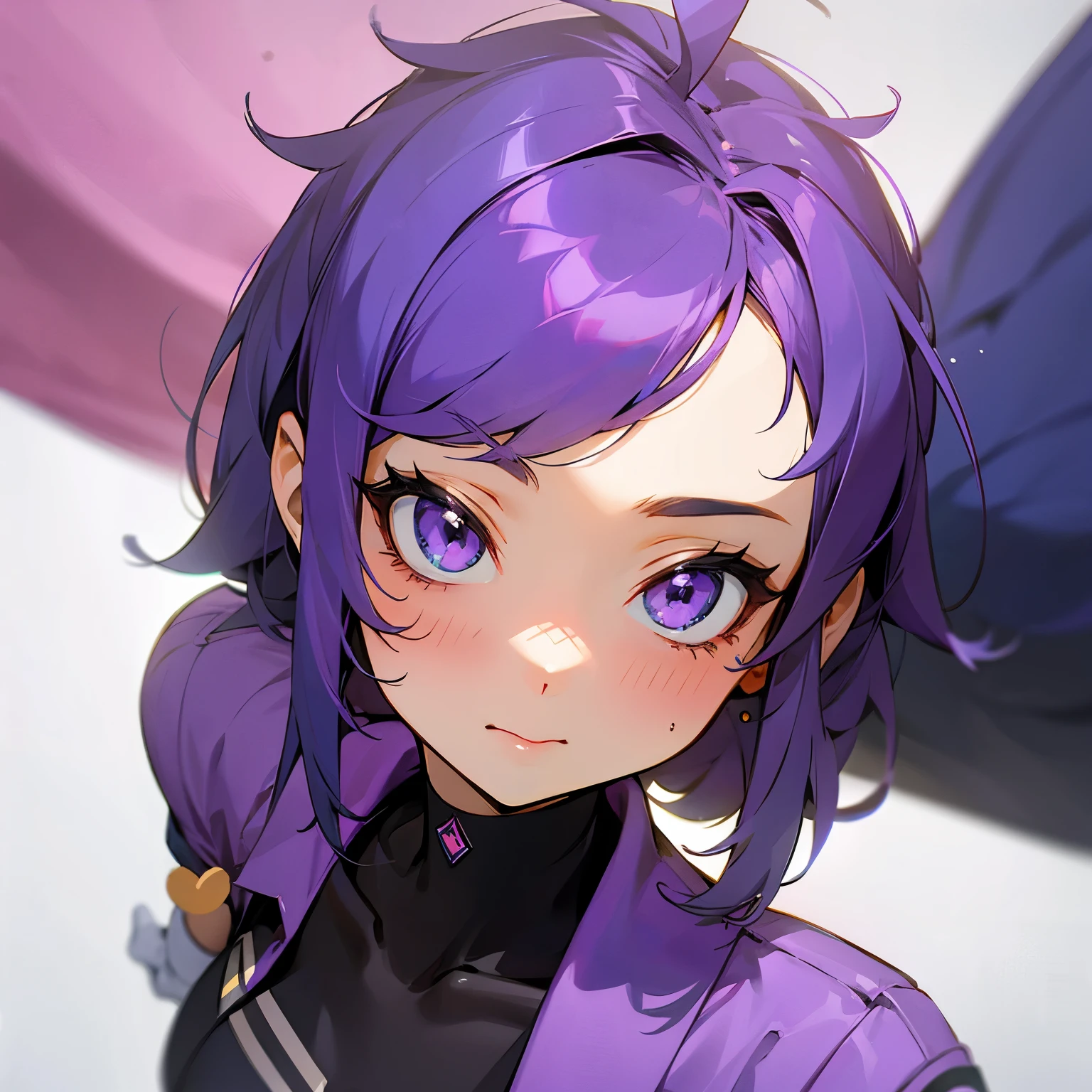 cute adult purple