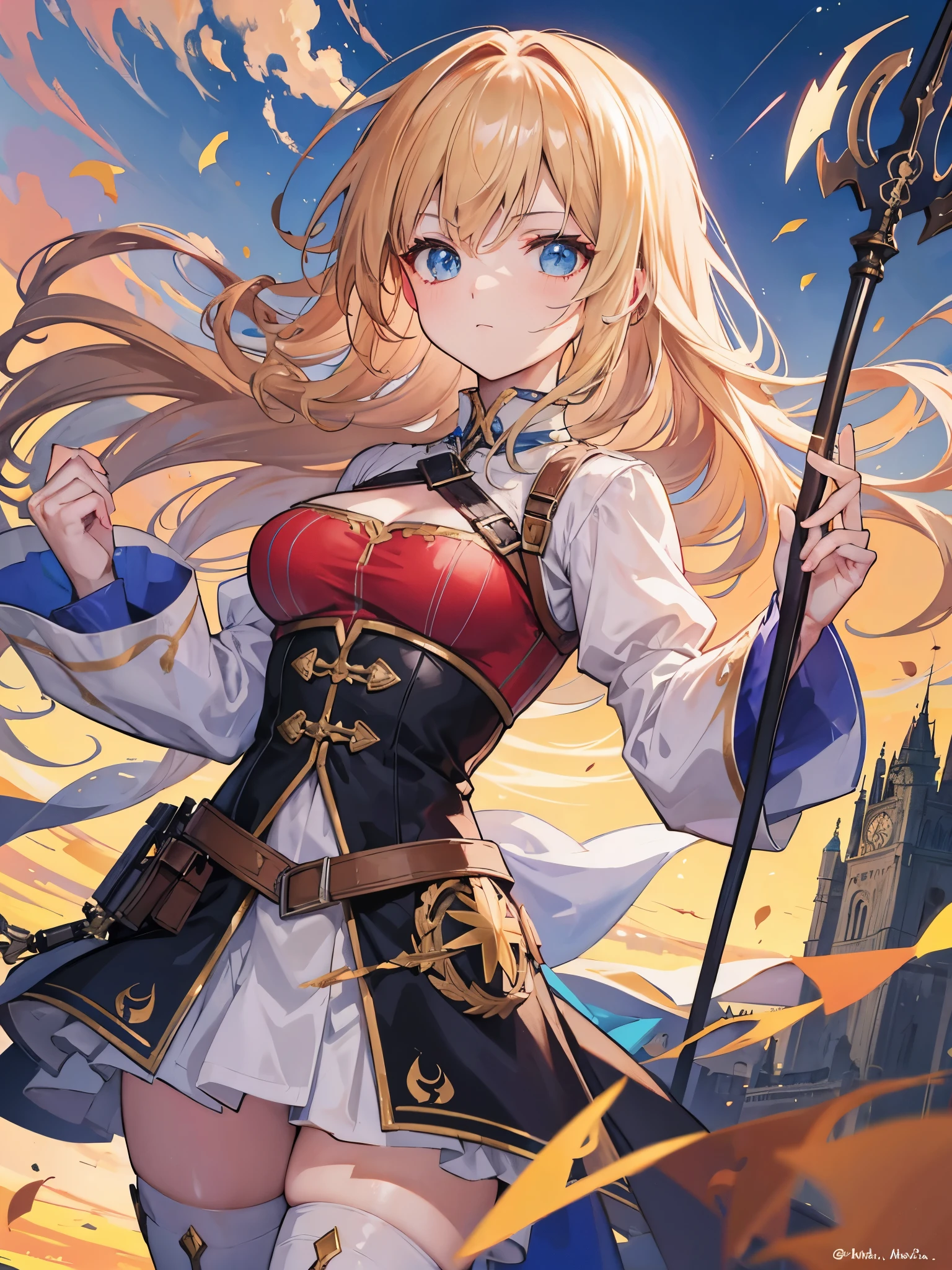 deutshland as a fantasy anime main character
