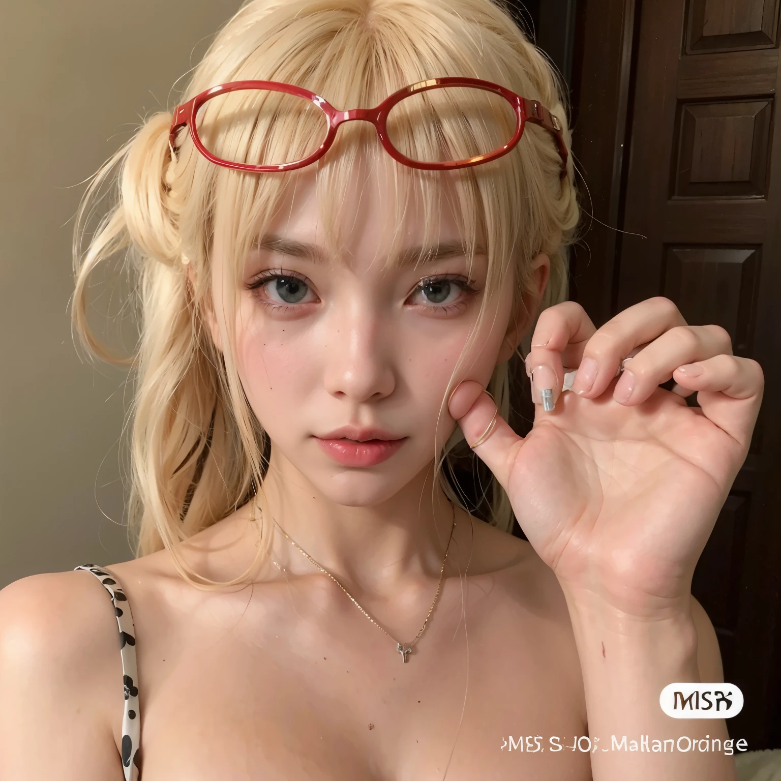 Korean Idol Mature Woman nsfw, ((naked)) Chunli ((plump)) ((Blonde with bangs)) ((Blonde Short Hair)) My cheeks turned red from embarrassment ((Glasses)) ((A skyscraper rooftop with a beautiful night view and a big moon)) Sweaty Sweat pours down Long Hair, Sweaty face ((フェロモン溢れるMature Woman)) Shy and sexy face (Gorgeous makeup) ((鮮やかな赤いルージュのplump唇)) ((Make provocative eye contact)) Abe Miho Ichika Matsumoto Duck mouth plump lips Watery eye ((Watery eyes)) ((Beautiful sweaty armpits)) Sweatyわきまんこ