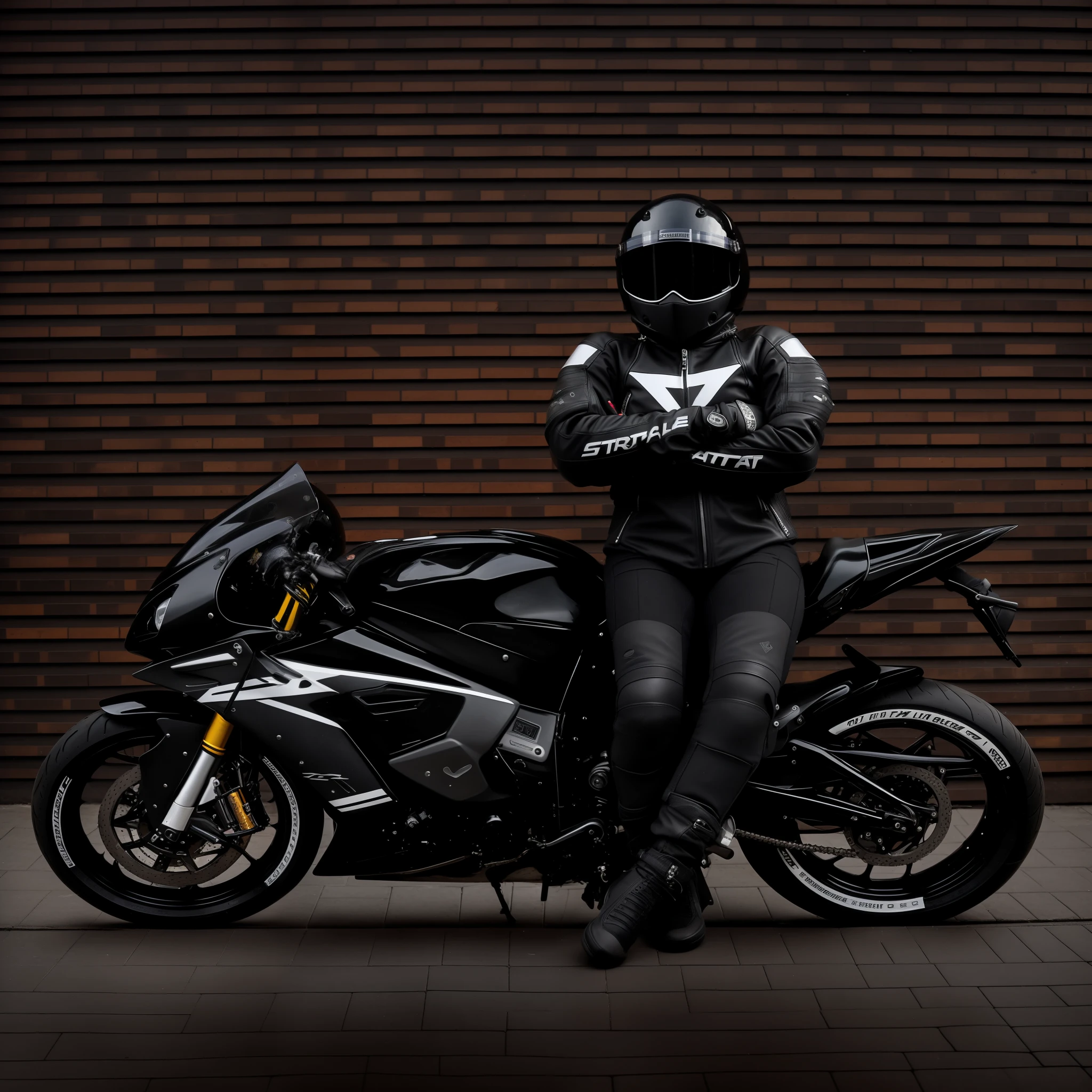 there is a man riding a motorcycle on the road, riding a futuristic motorcycle, futuristic suzuki, kawasaki, motorbiker, touring, riding a motorcycle, with sleek lines and a powerful, motorcycle, forward facing angle, picture of a male biker, motorcycles, riding, cover shot, profile shot, super high resolution, inspired by Hiroshi Honda