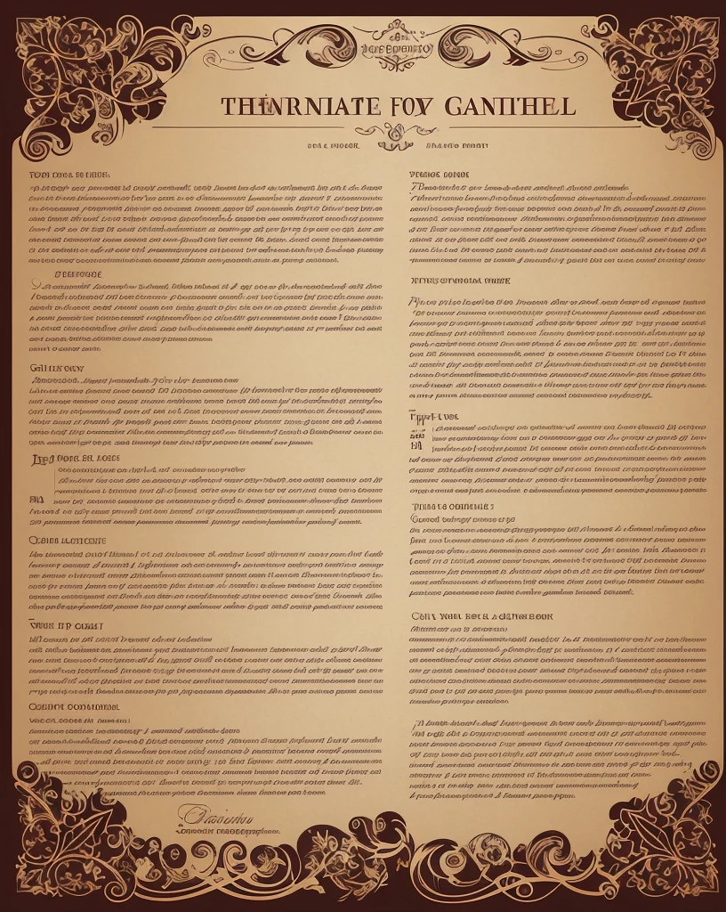 The prompt for generating a Stable Diffusion image of Font Design could be:

"creative font design, unique typography, artistic calligraphy, ornate letterforms, intricate details, exquisite curves, elegant swirls, precise lines, handwritten style, fine embellishments, vintage aesthetic, vintage paper texture, high-quality ink, sophisticated craftsmanship, mastery in lettering, antique look, professional graphic design, expertly crafted serifs, stylish sans-serif, script typefaces, decorative elements, beautiful letter spacing, harmonious composition, balanced proportions, eye-catching headlines, attention-grabbing fonts, captivating typography, rich and vibrant colors, professional printing quality, impeccable finishing touches, masterful shading, high-resolution vector files, polished and refined designs, stunning presentation, flawless execution"

Remember, the tags should be ordered from most important to least important, and separated by commas. Feel free to add or modify any details to make the prompt more specific and representative of your vision for the Font Design image.