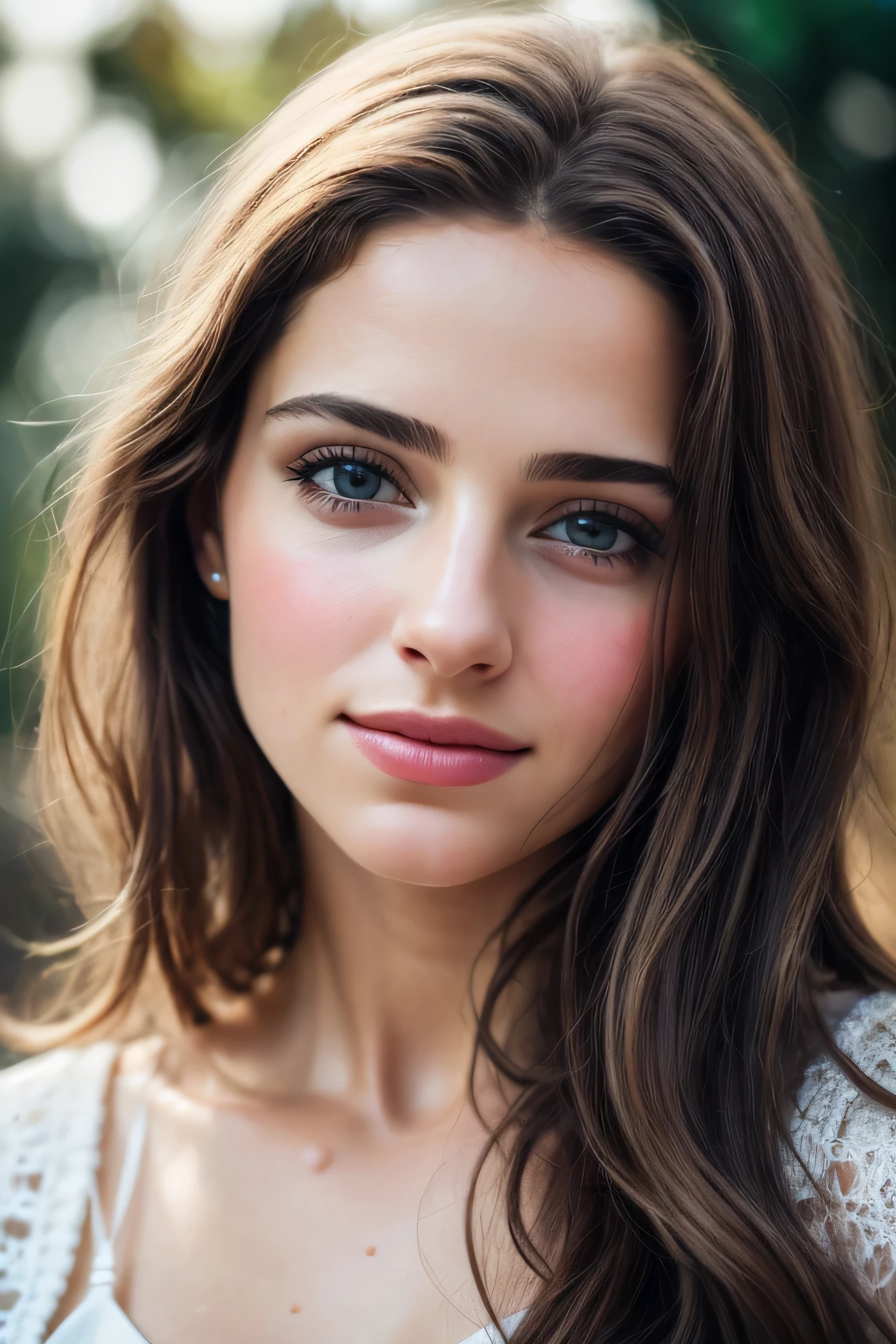 (highest quality,8k,hyper-realistic,photo-realistic:1.2), RAW photo, small smile, hyper realistic, Super detailed, fine skin, soft lighting, scattered below the surface, realistic, masterpiece, Complex, high detail, film photography, soft focus, Turkish girls, perfect face
