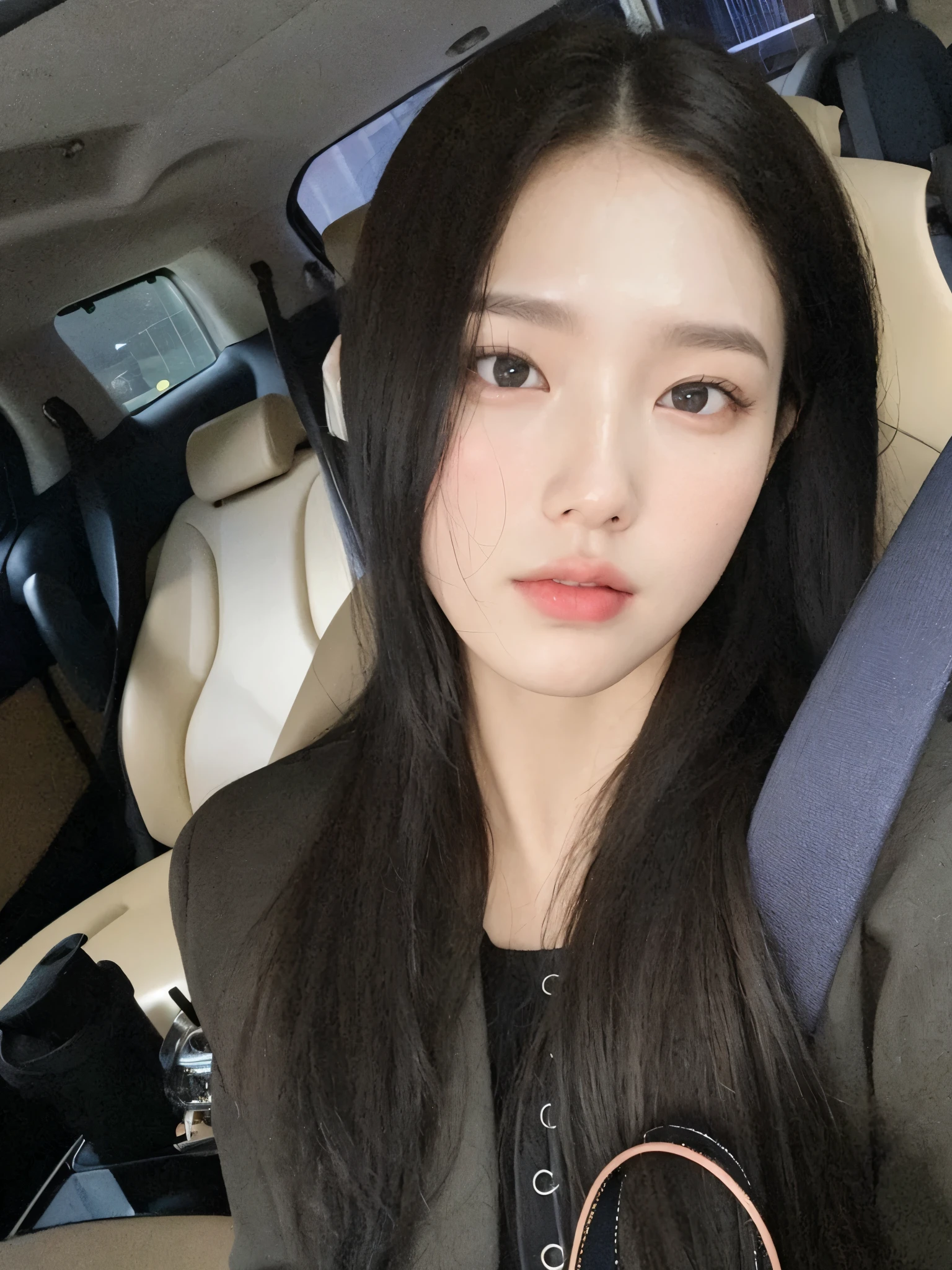 mulher araffe com longos cabelos pretos sentada em um carro, Jaeyeon Nam, Heonhwa Choe, estacionar a partir de-min, jennie blackpink, Lee Ji-Eun, Lee Ji-eun, Ulzzang, Hwang se-é, Gongbi, linda mulher sul-coreana, Kim Doyoung, Sha Xi, kwak ji jovem, taejune kim