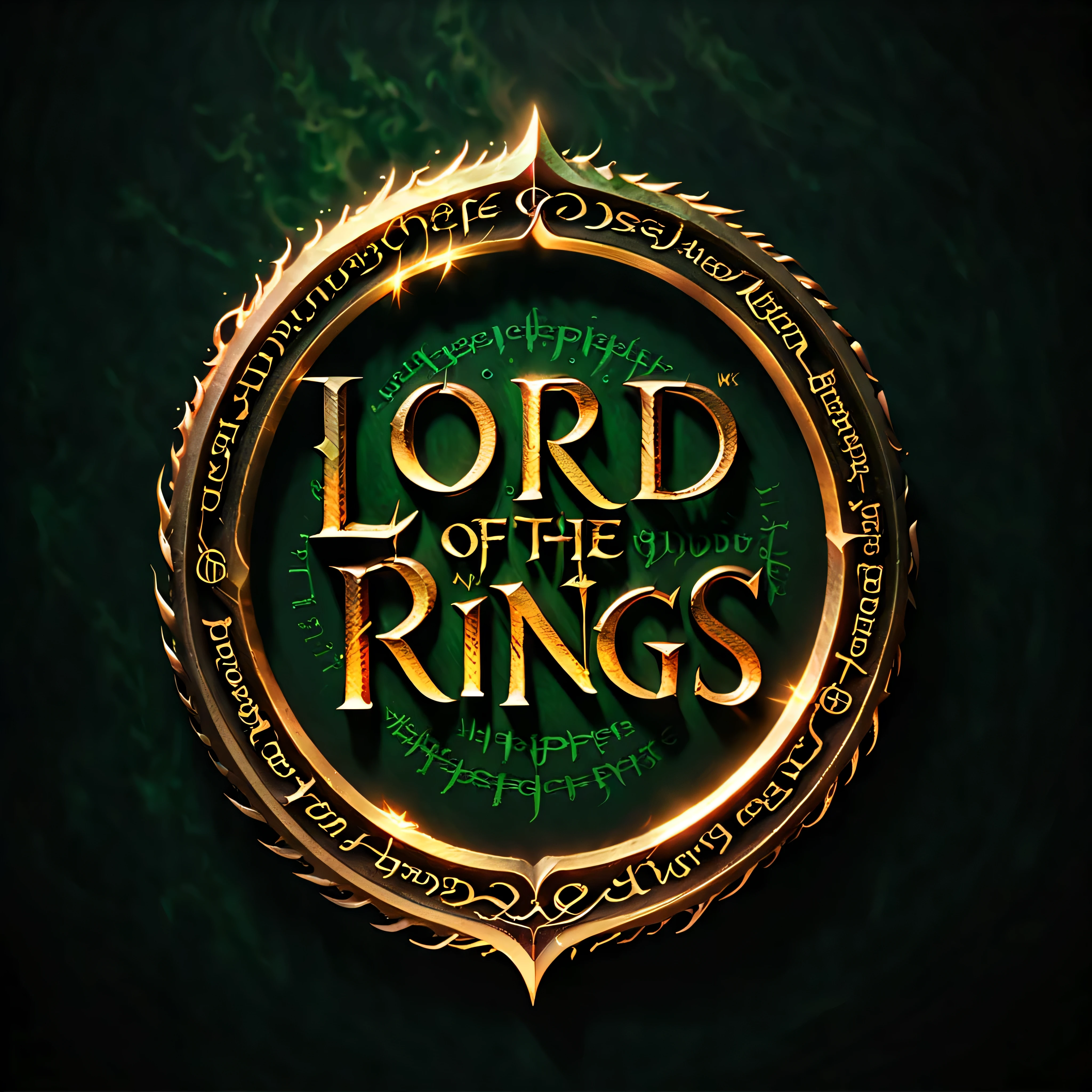 ((Alphabet pamphlet):1.2), ((Alphabet wallpaper):1.3), Develop a font design inspired by Elven inscription of Lord of the Rings, (best quality,4k,8k,highres,masterpiece:1.2),