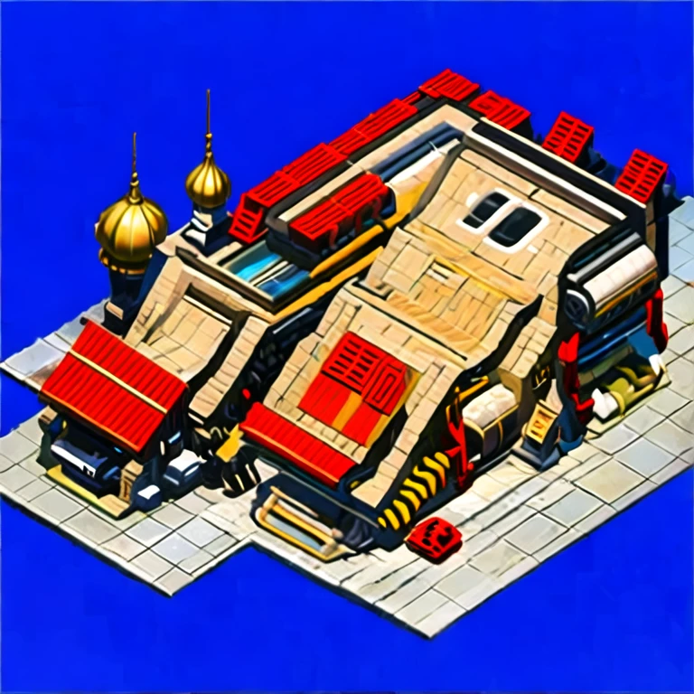 (masterpiece, best quality:1.2), house, solo, Isometric building