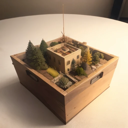 3598年Mars realistic model, (split ends, original photo, best quality, masterpiece:1.4),Steampunk Cyberpunk 6820 City,(CyberpunkMars light:1.3), Mars (related to land),(in a small nature box:1.3),Isometric, small nature, landscape on foundation,landscape,