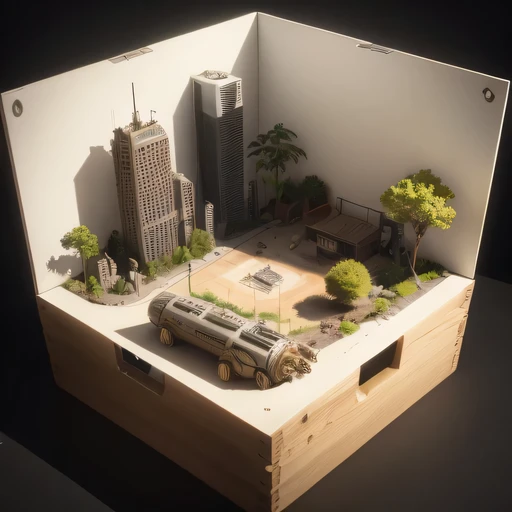 3598年Mars realistic model, (split ends, original photo, best quality, masterpiece:1.4),Steampunk Cyberpunk 6820 City,(CyberpunkMars light:1.3), Mars (related to land),(in a small nature box:1.3),Isometric, small nature, landscape on foundation,landscape,