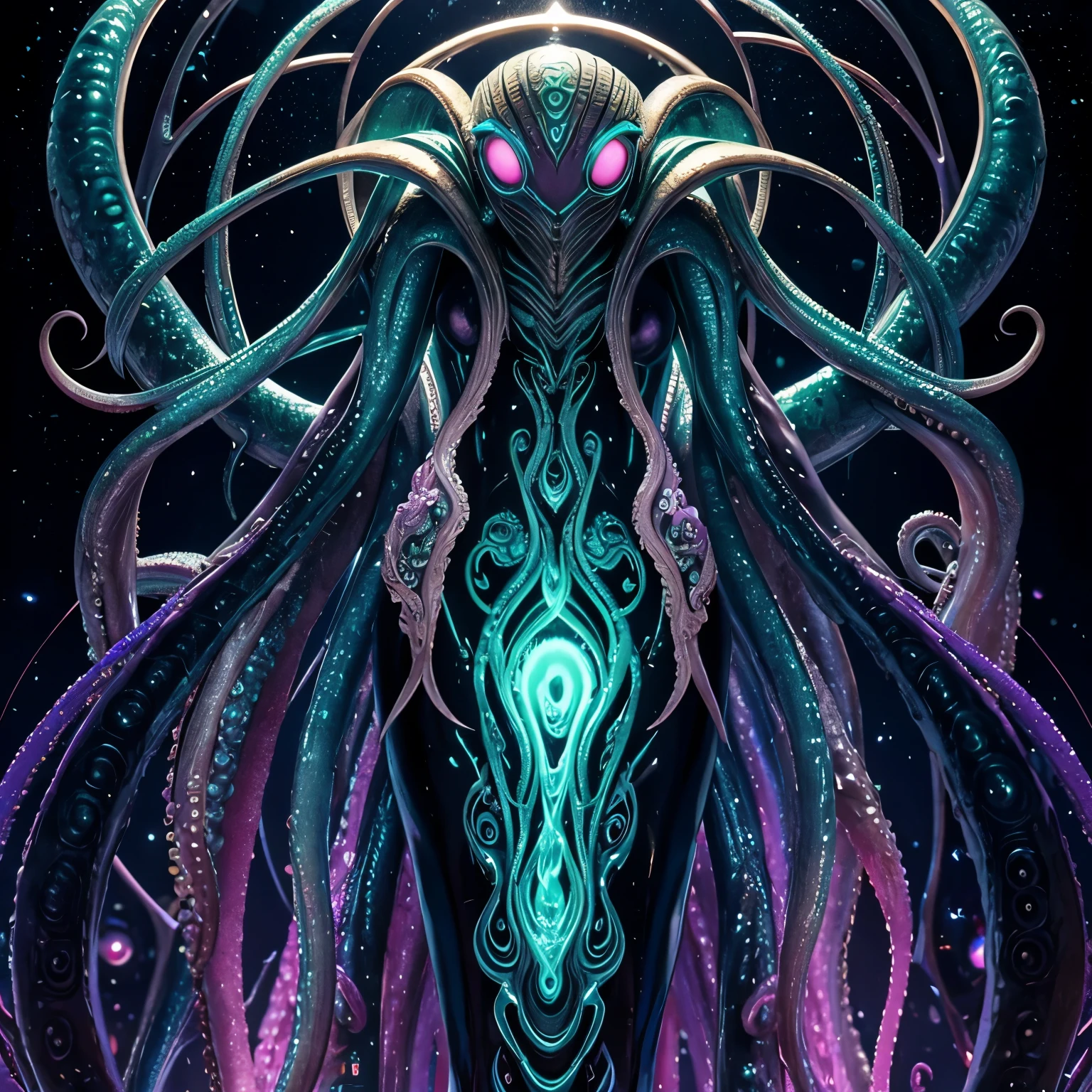 {NEO GOD}{an alien}{Chemicals}{Deities}{vhorrified}{Deities々Right}{Beautiful shape}{an oil painting}{hight resolution}{devastated}{Buddha}{Rainbow flesh}{Ultimate form}{Another dimension}{kosmos}{mistic}masterpiece , best quality , ultra-detailed{cthulhu mythos}{goddes}{MuCoi}{mucous membrane}{tentaculata}{worm}{Nyarlathotep}{High Quality}{symmetry}