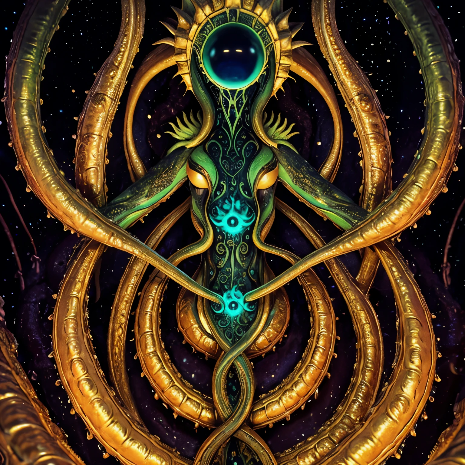 ｛NEO GOD｝｛an alien｝｛Chemicals｝｛Deities｝｛vhorrified｝｛Deities々Right｝｛Beautiful shape｝｛an oil painting｝｛hight resolution｝｛devastated｝｛Buddha｝｛Rainbow flesh｝｛Ultimate form｝｛Another dimension｝｛kosmos｝｛mistic｝masterpiece , best quality , ultra-detailed｛cthulhu mythos｝｛goddes｝｛MuCoi｝｛mucous membrane｝｛tentaculata｝｛worm｝｛Nyarlathotep｝｛High Quality｝｛symmetry｝